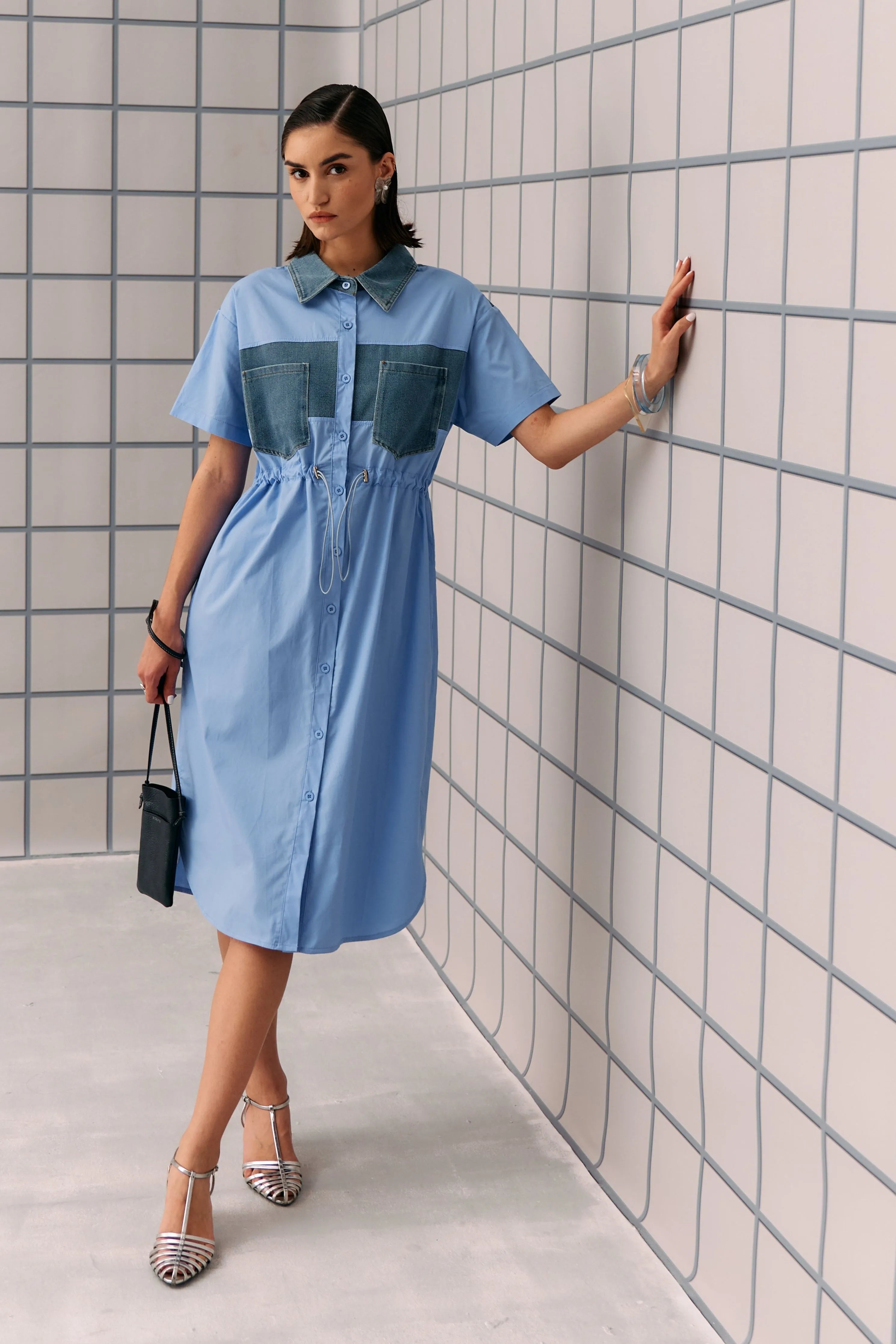 Powder Blue Alles Dress