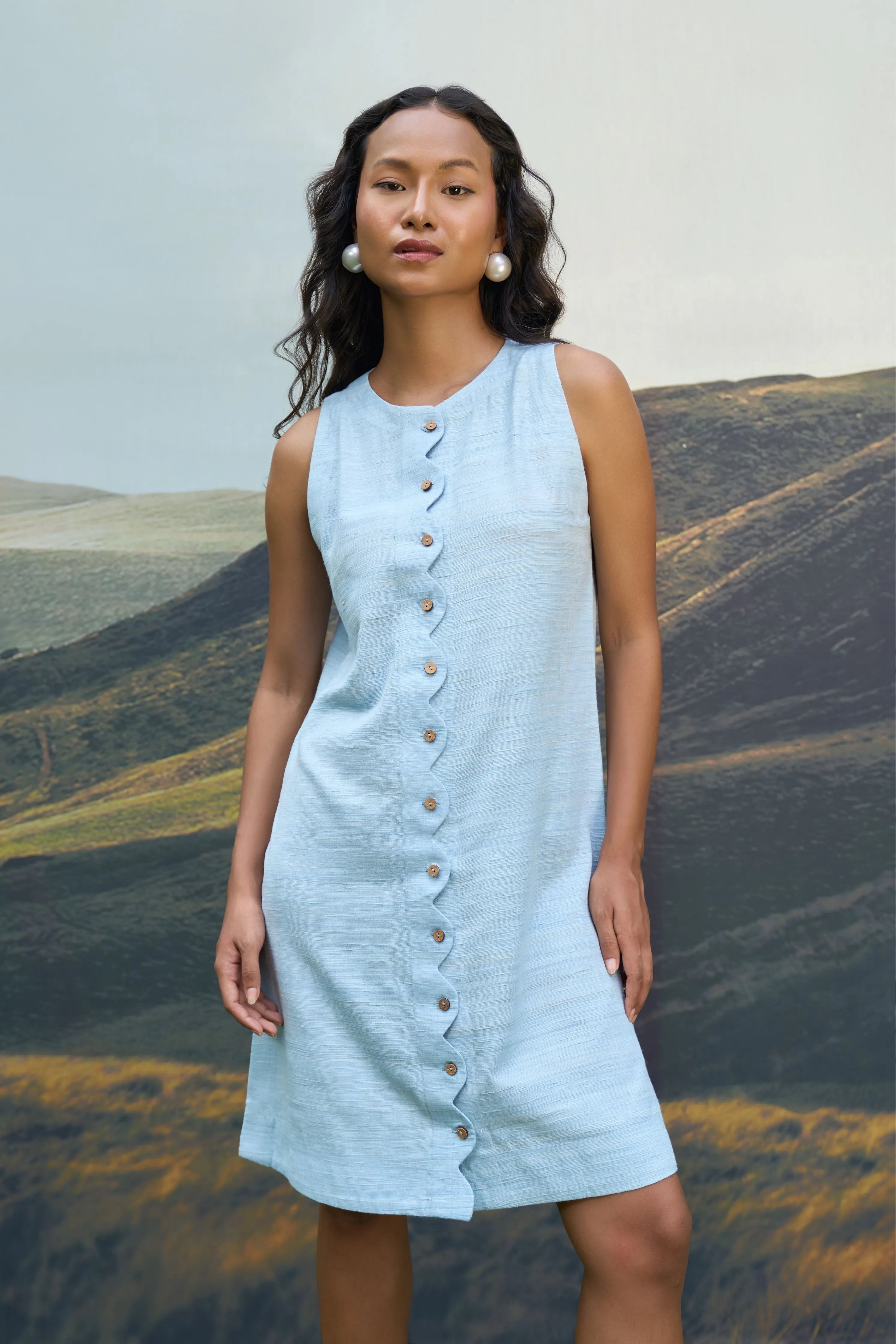 Petal Sleeveless Dress