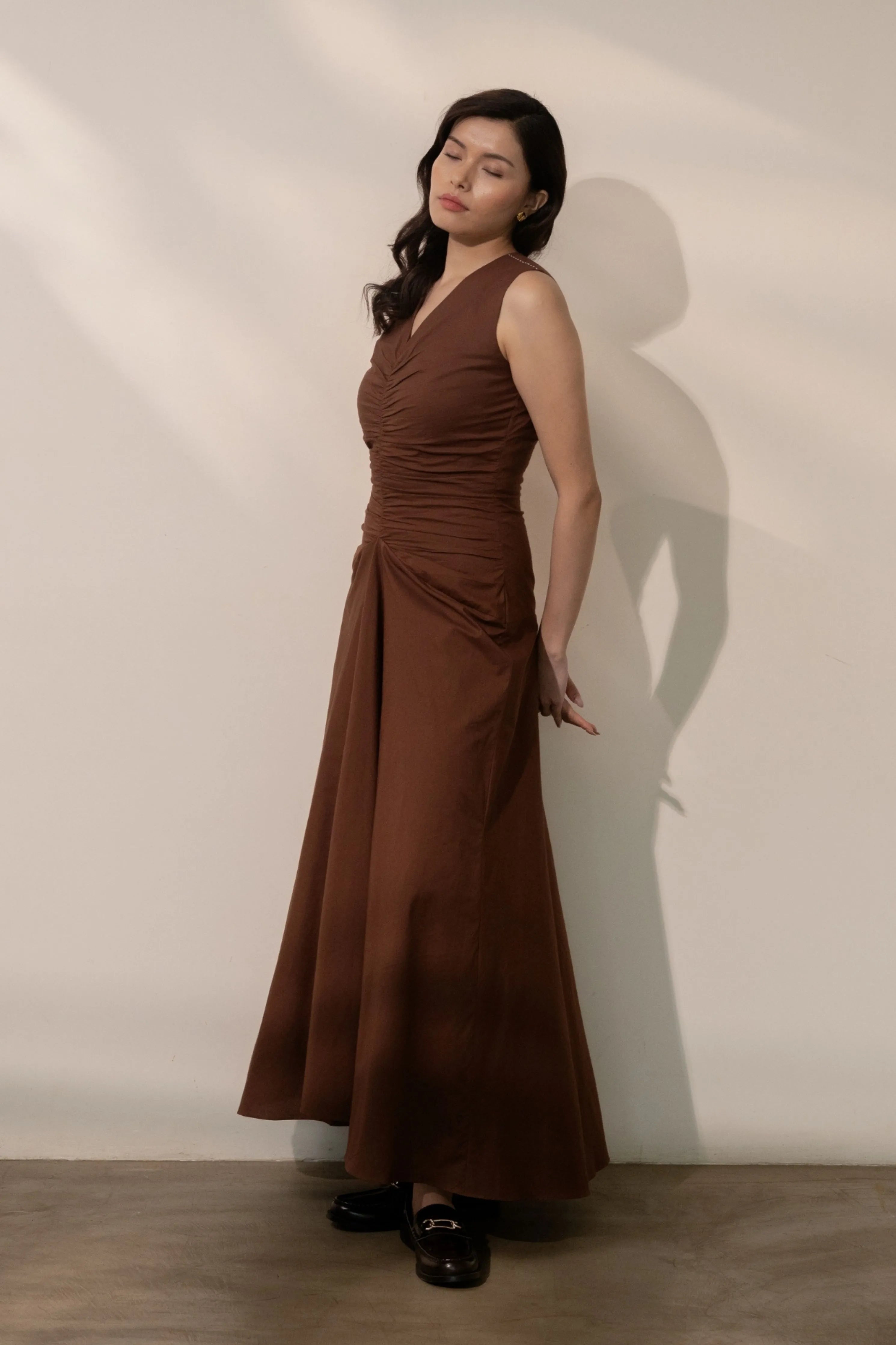 Ether Brown Dress
