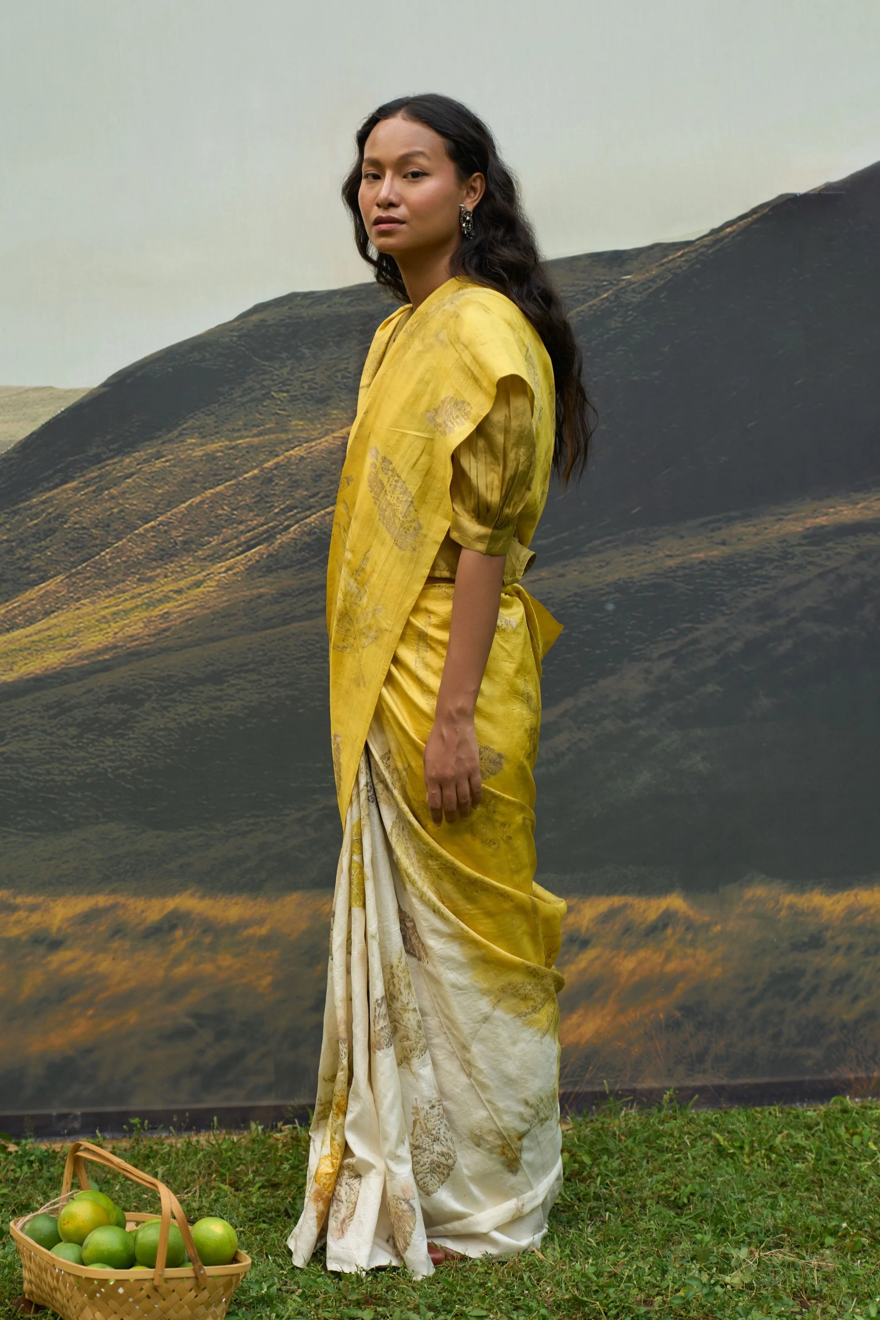 Yellow Saree