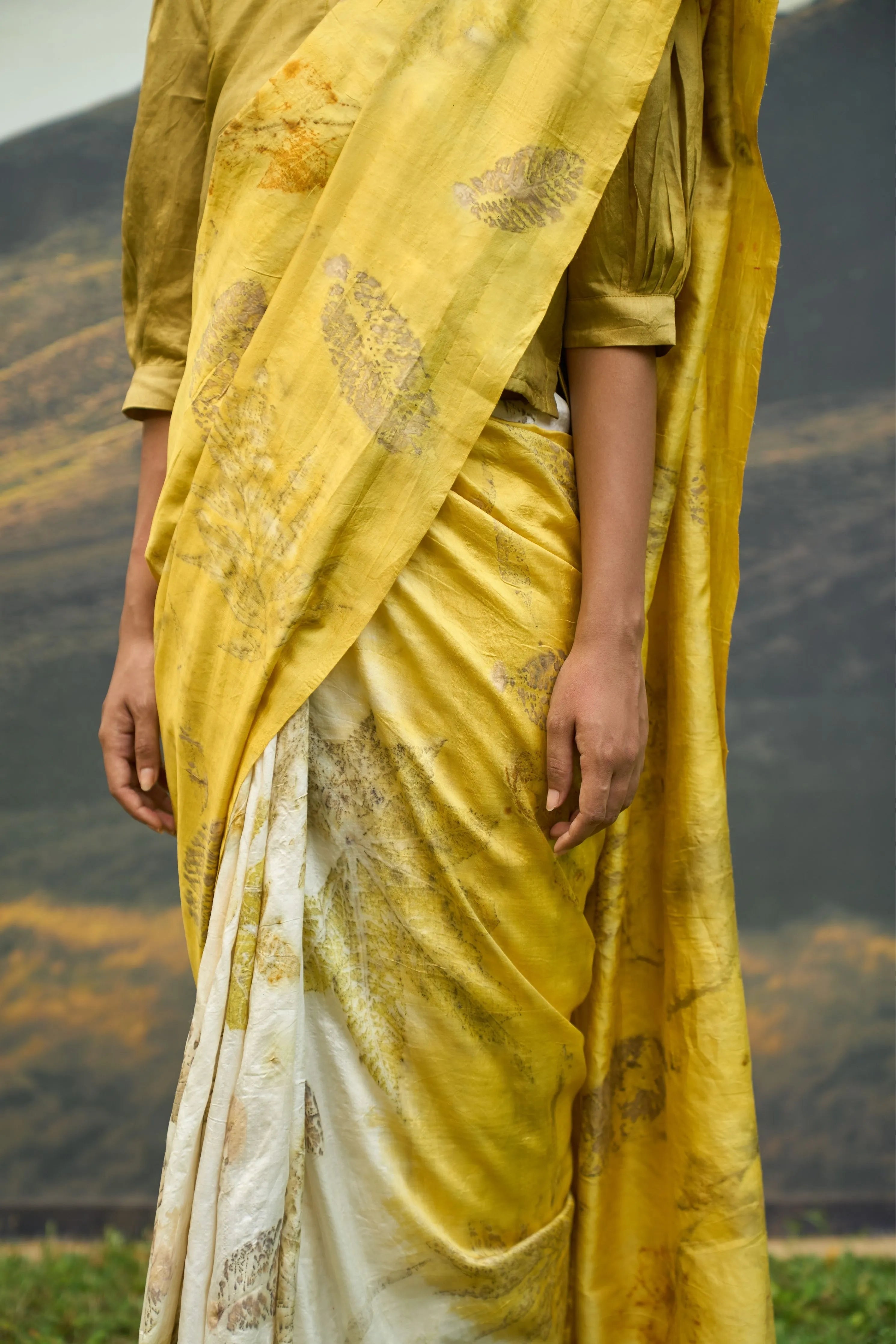 Yellow Saree