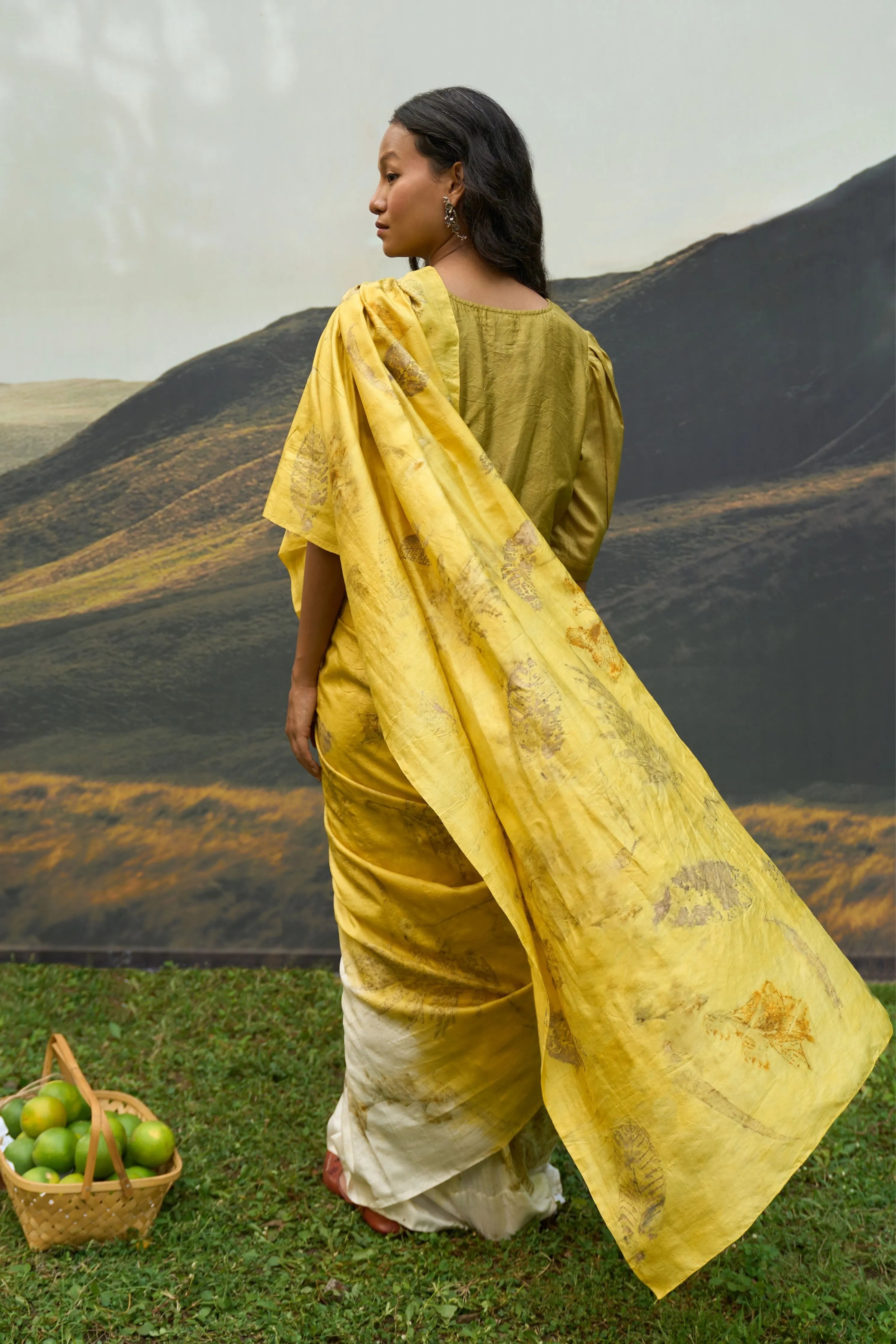 Yellow Saree