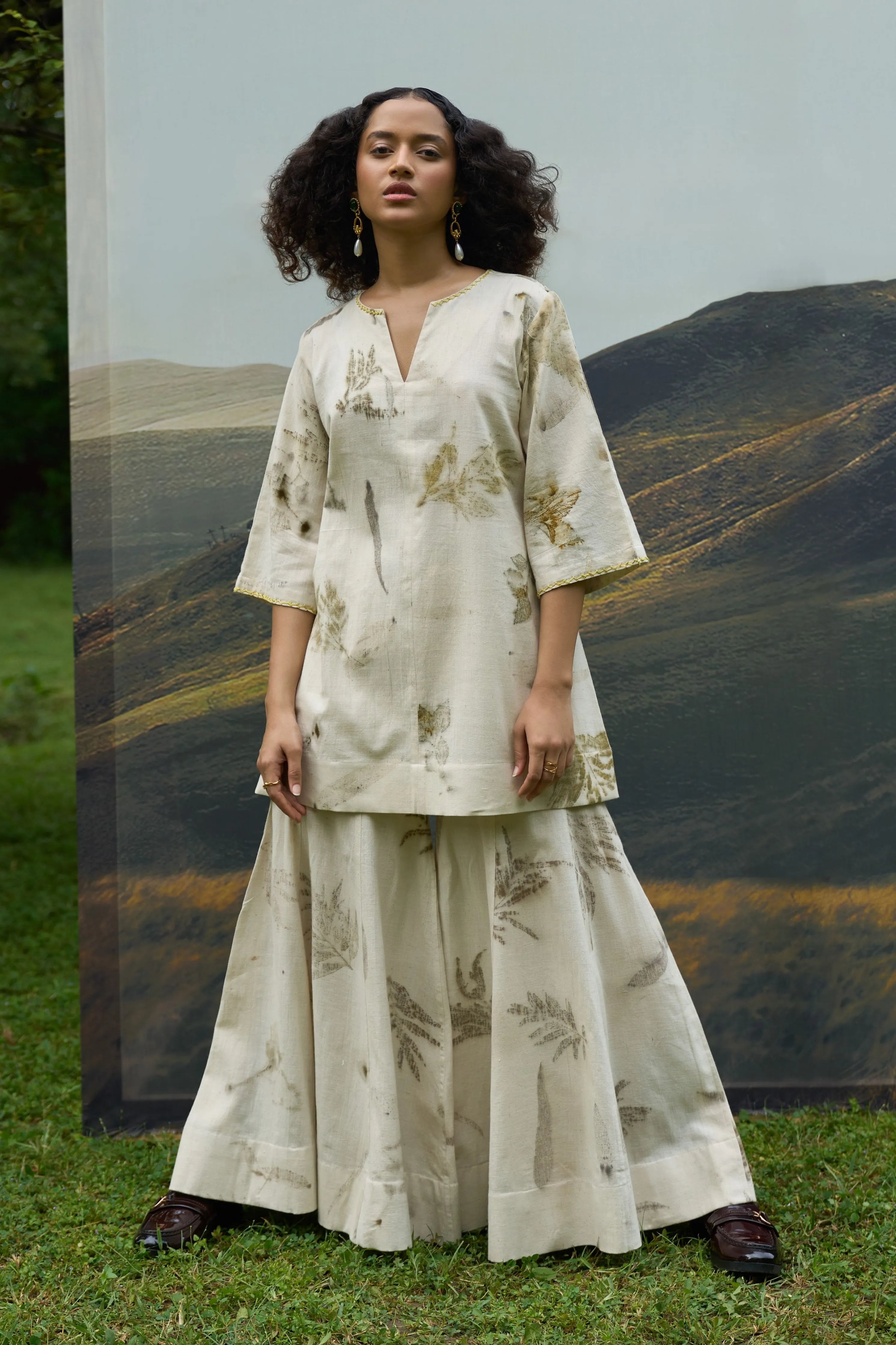 Live Leafy Classic Kurta