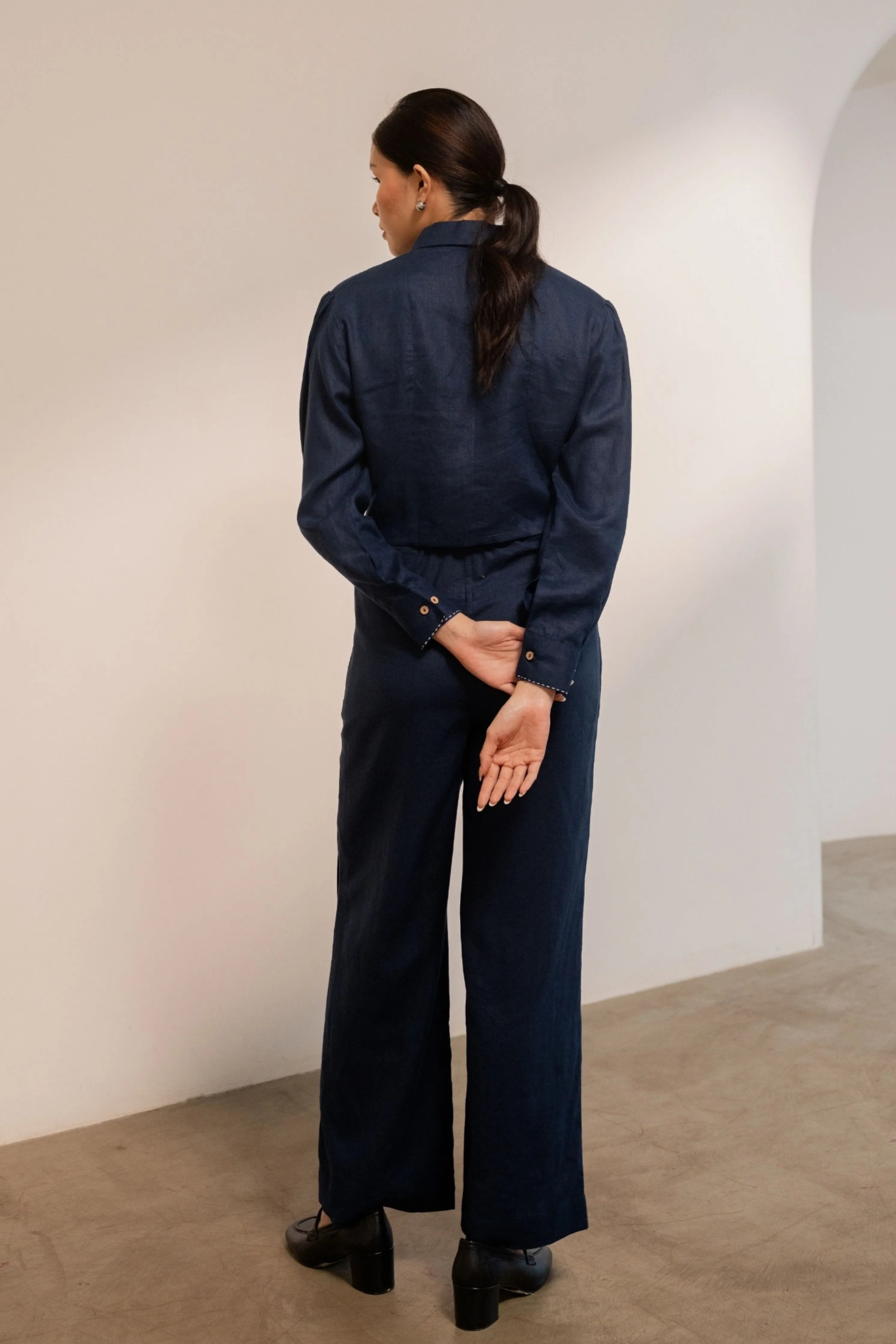 Moraine Blue Crop Jacket
