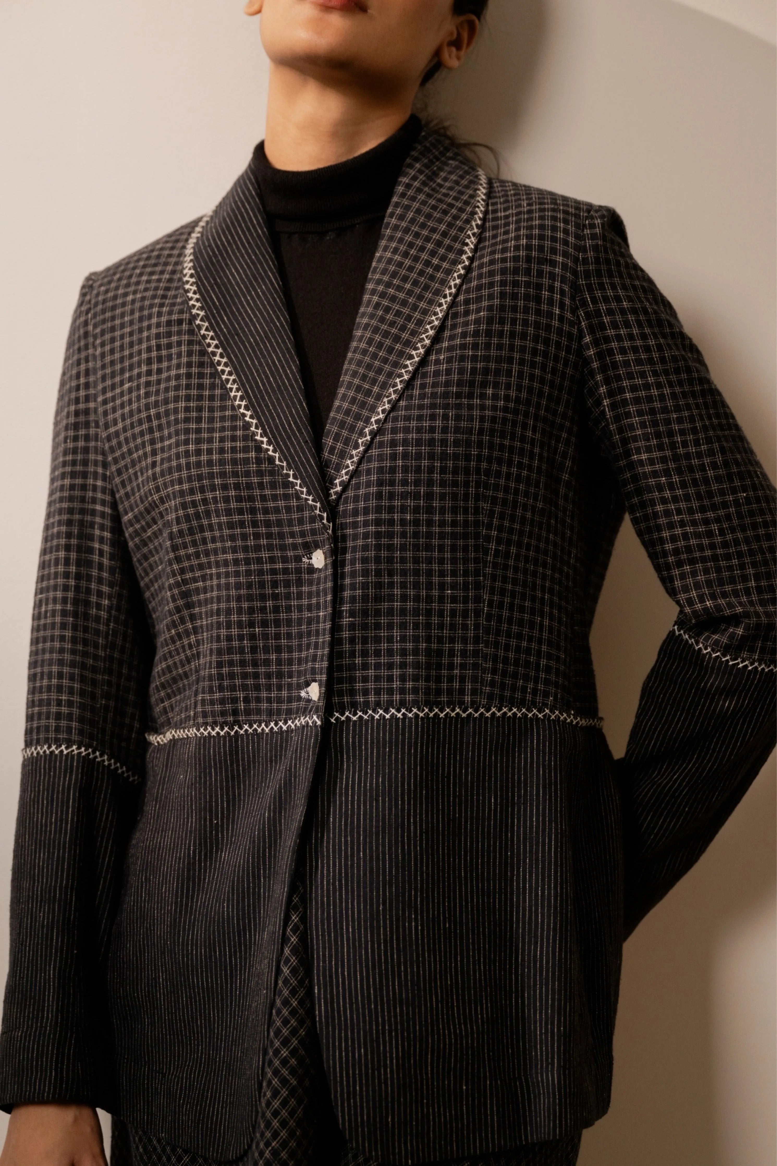 Lava Checks Blazer