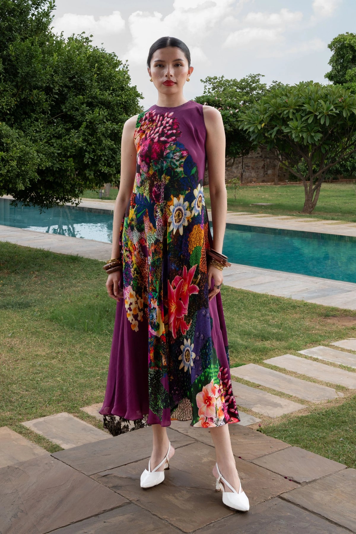 Koai Floral Print Dress