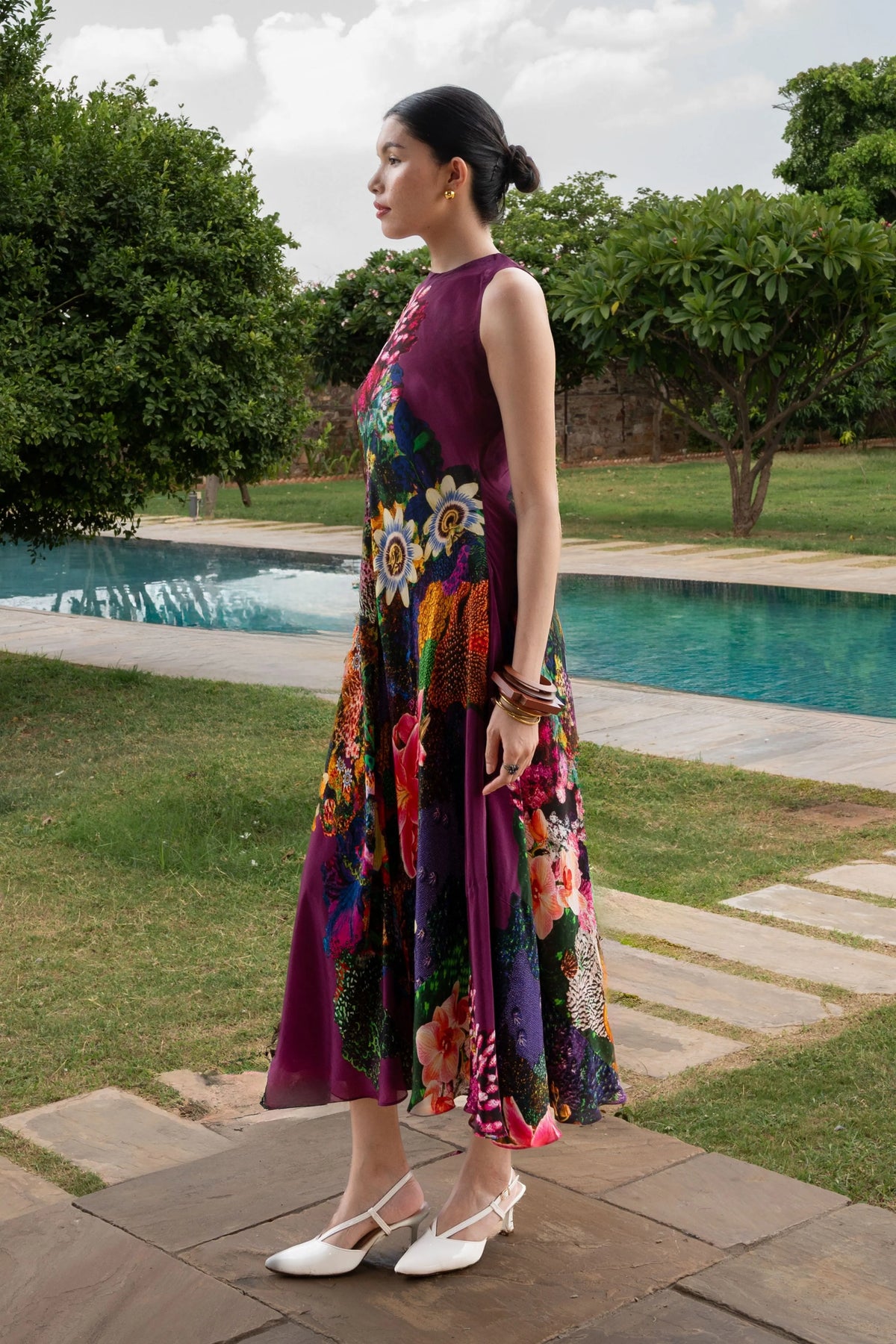 Koai Floral Print Dress