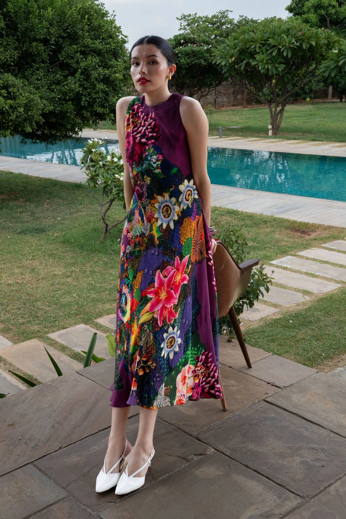 Koai Floral Print Dress