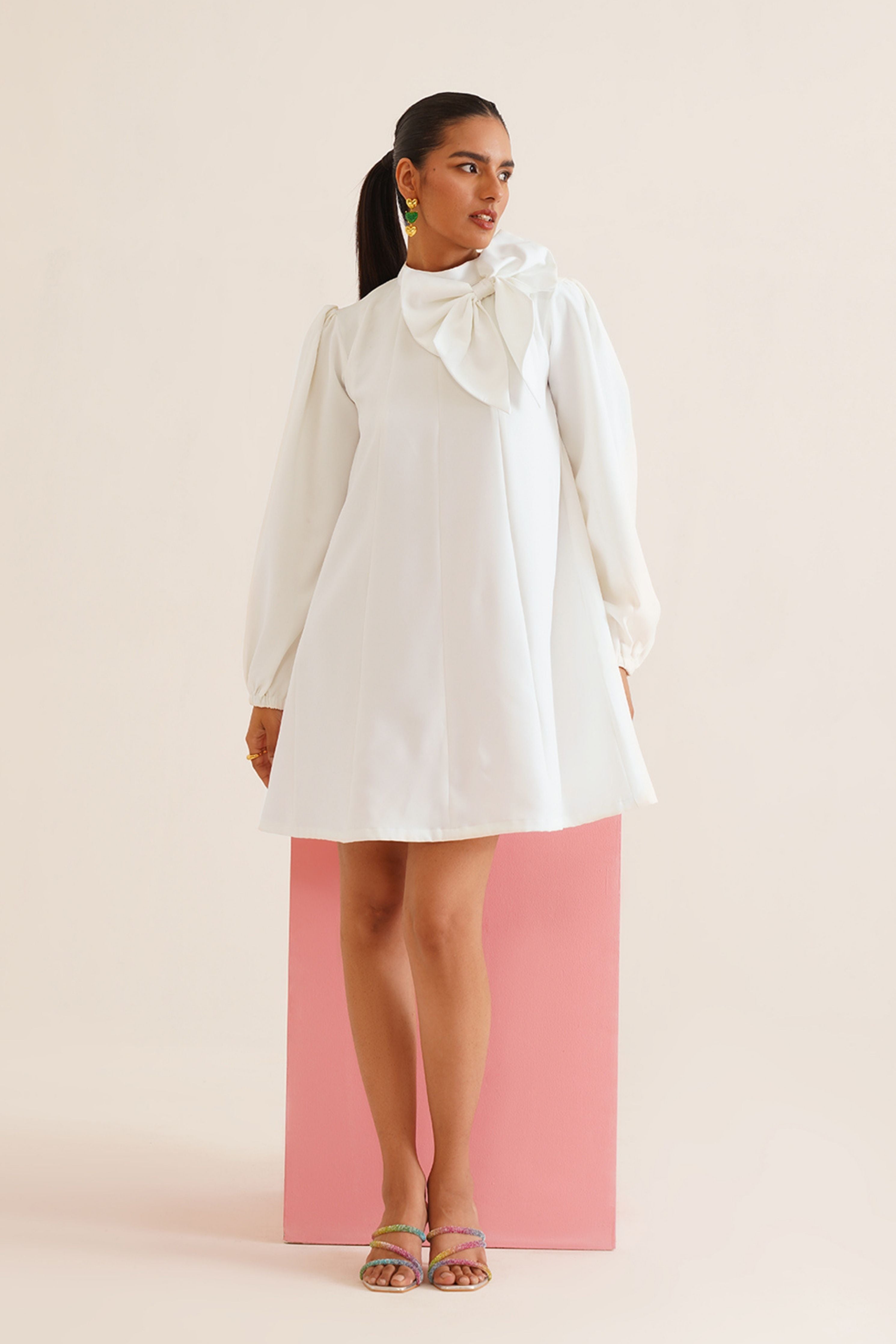 Belle White Dress