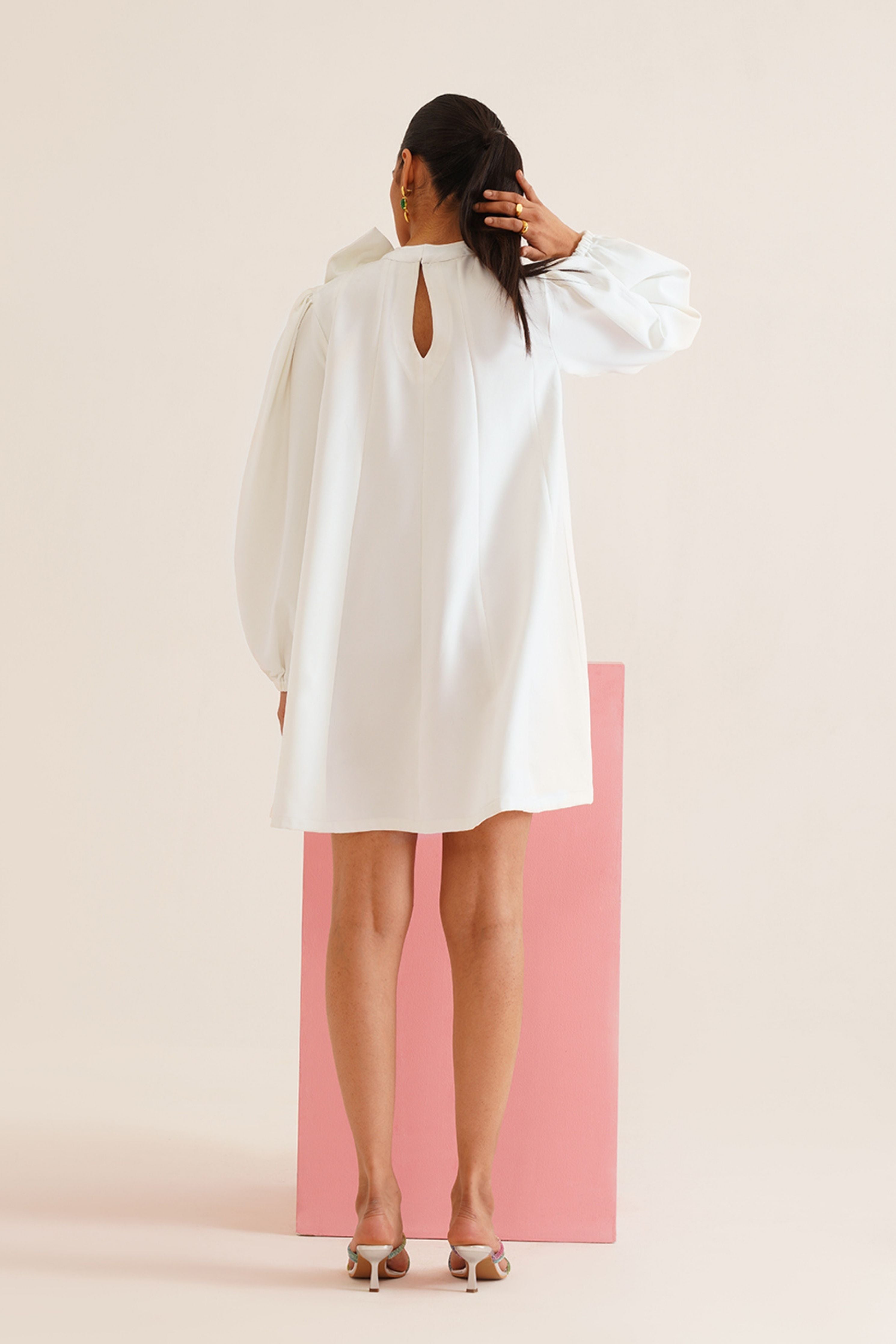 Belle White Dress