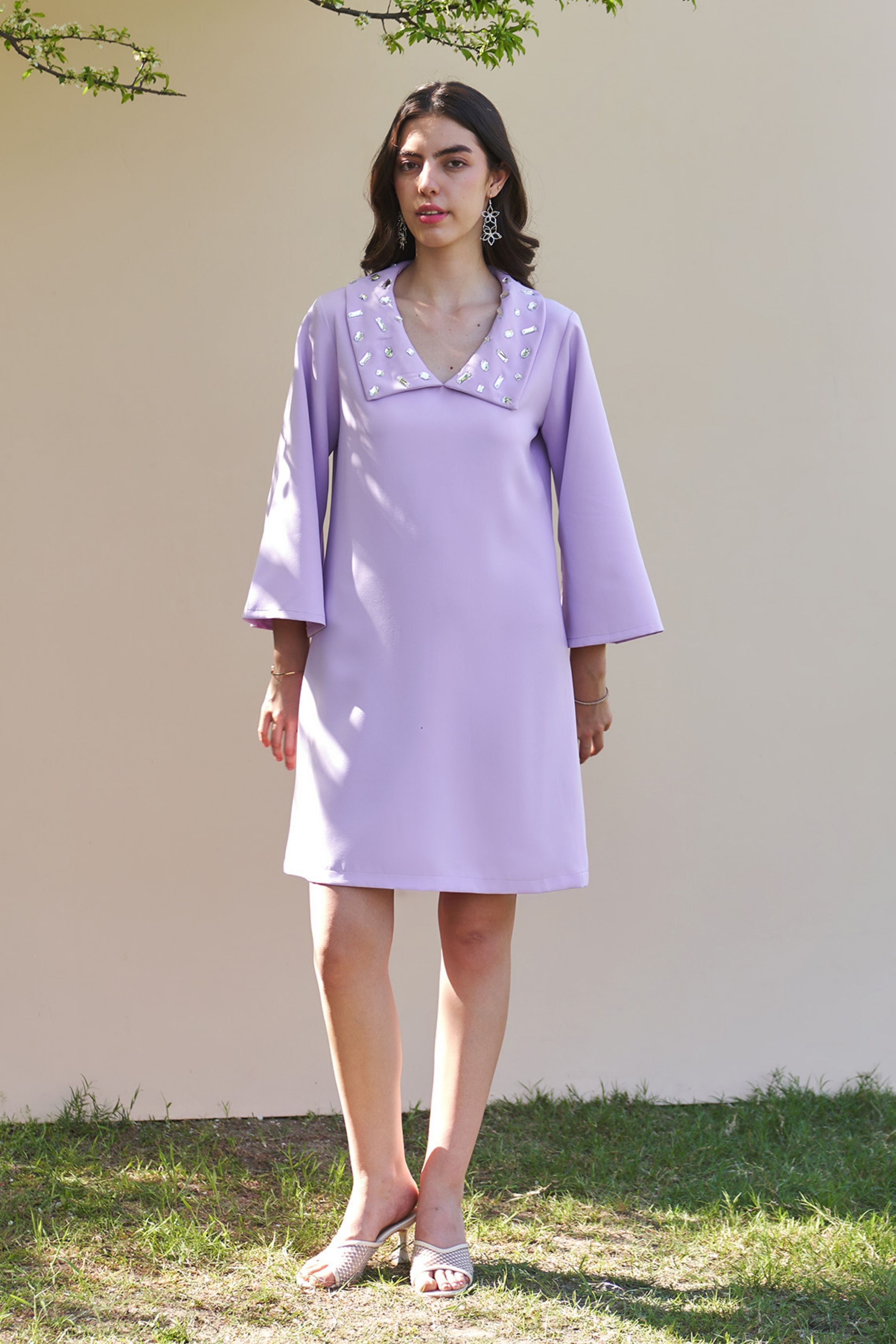 Celeste Lilac Dress