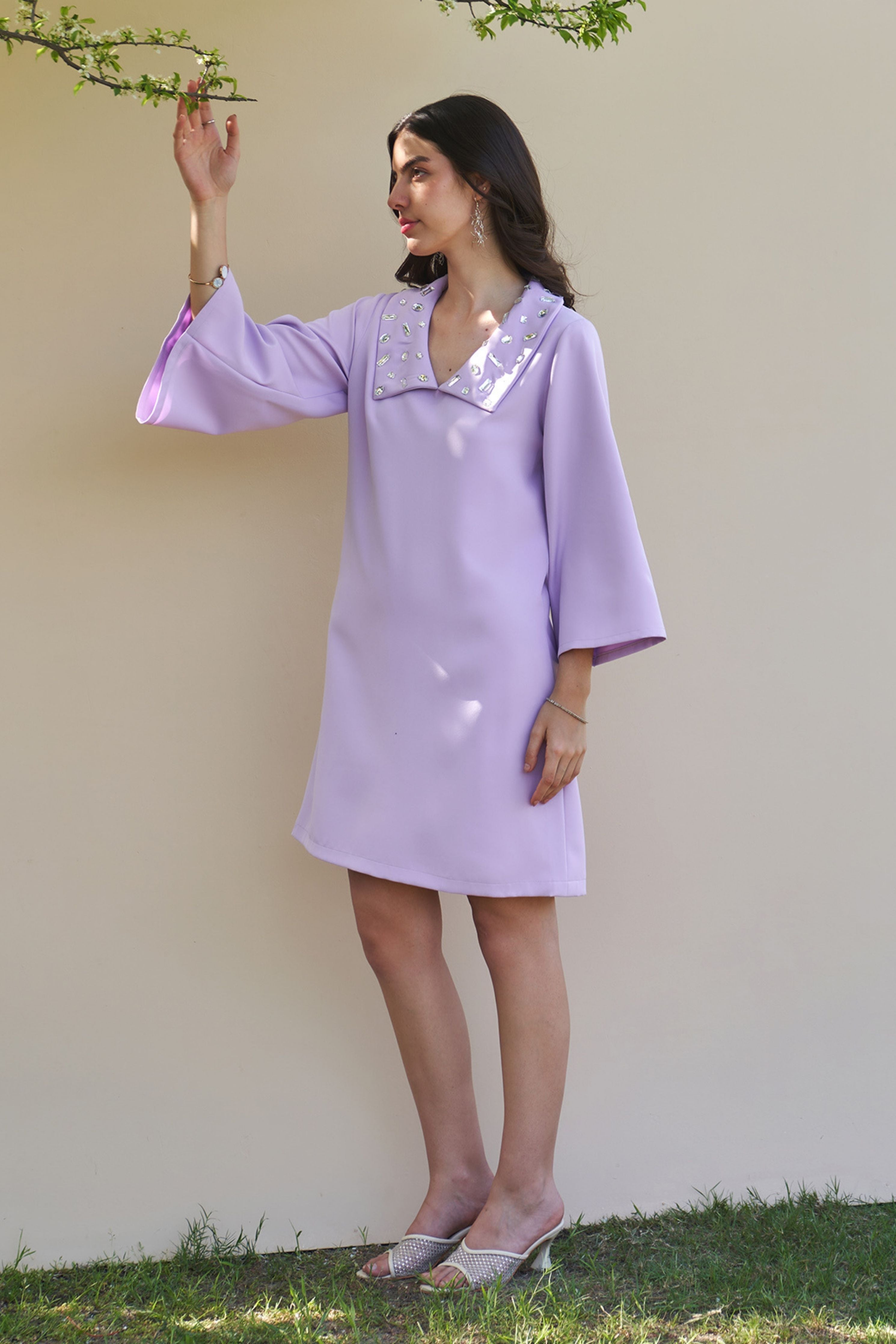 Celeste Lilac Dress
