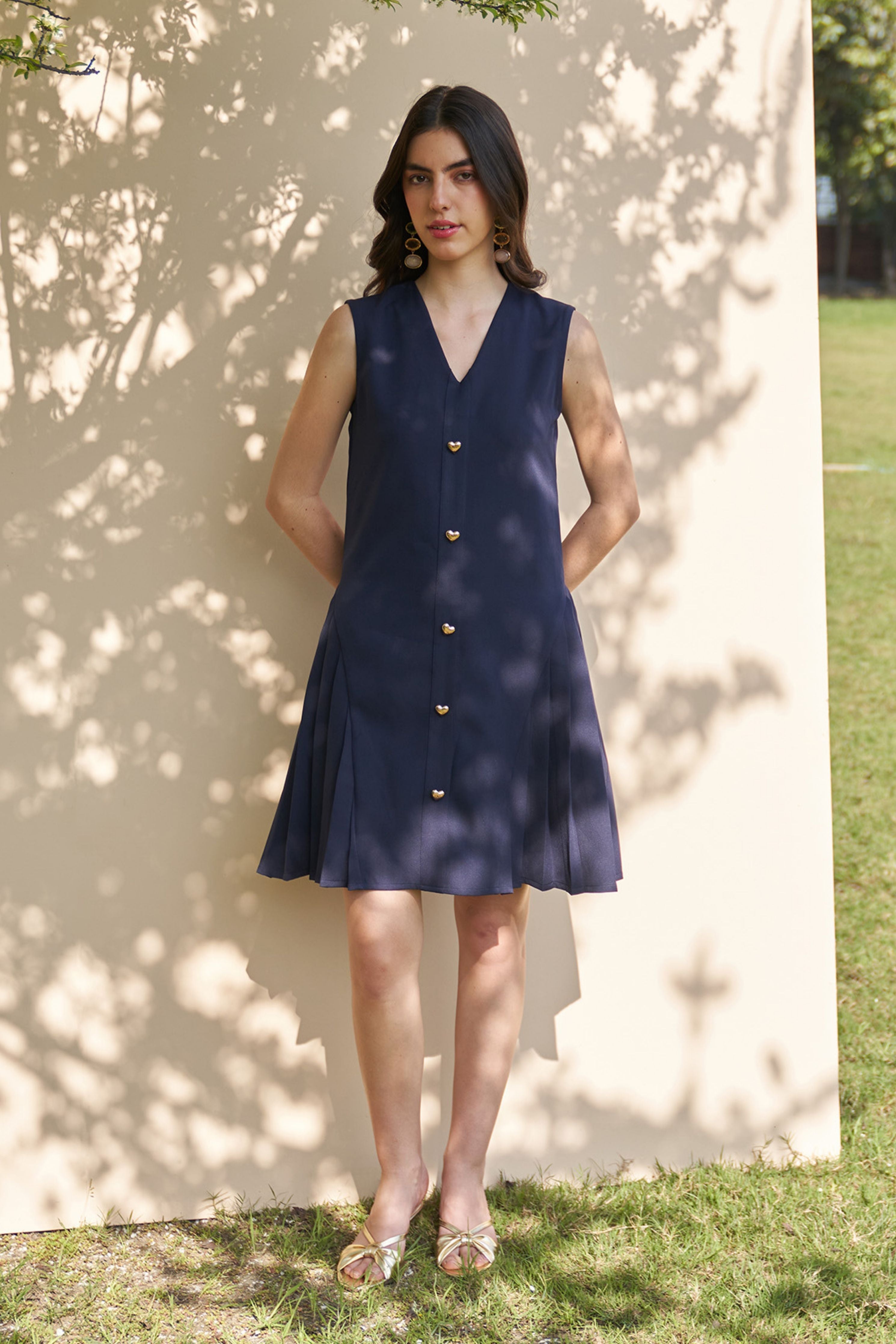 Celine Navy Dress