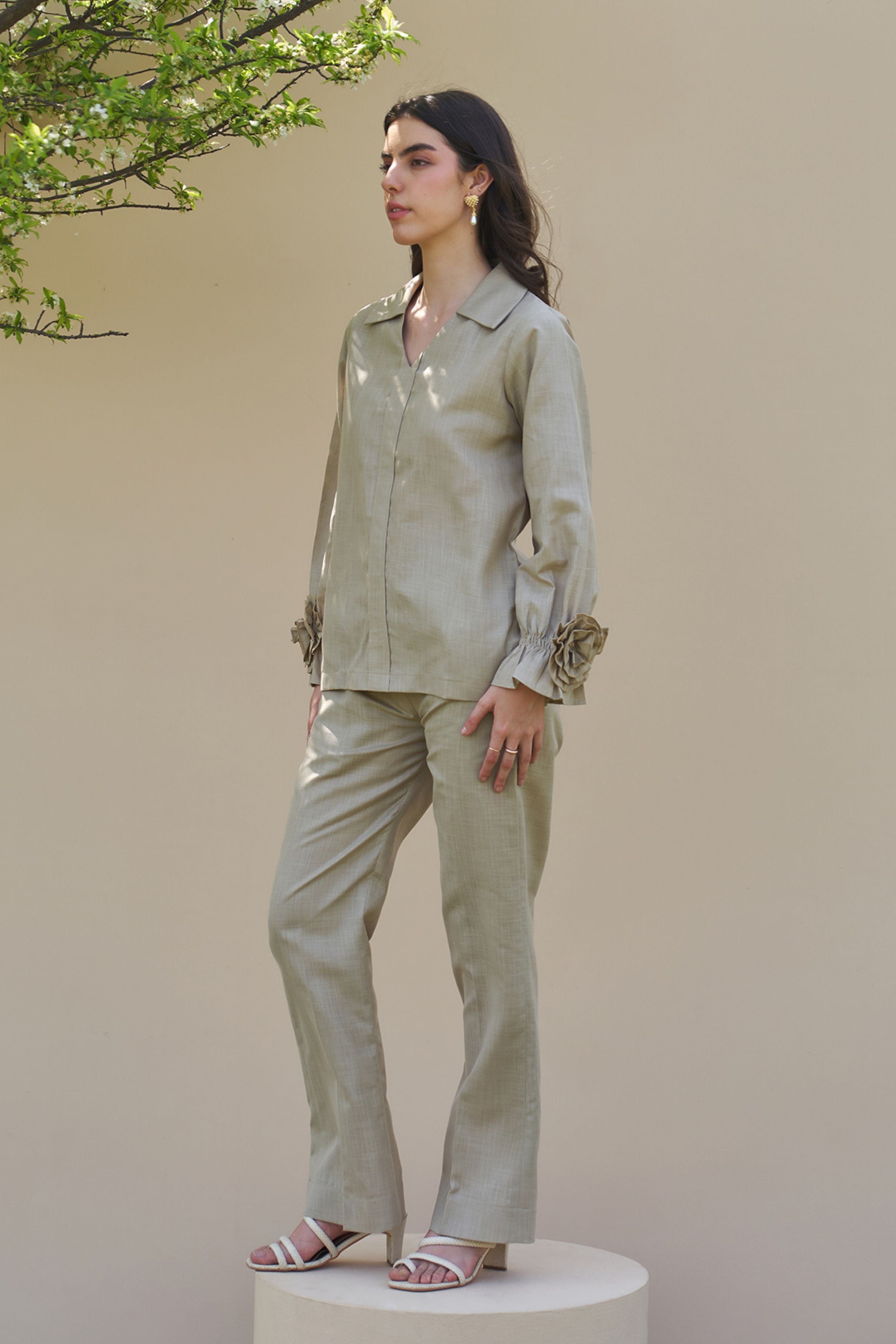 Camellia Beige Co-ord Set