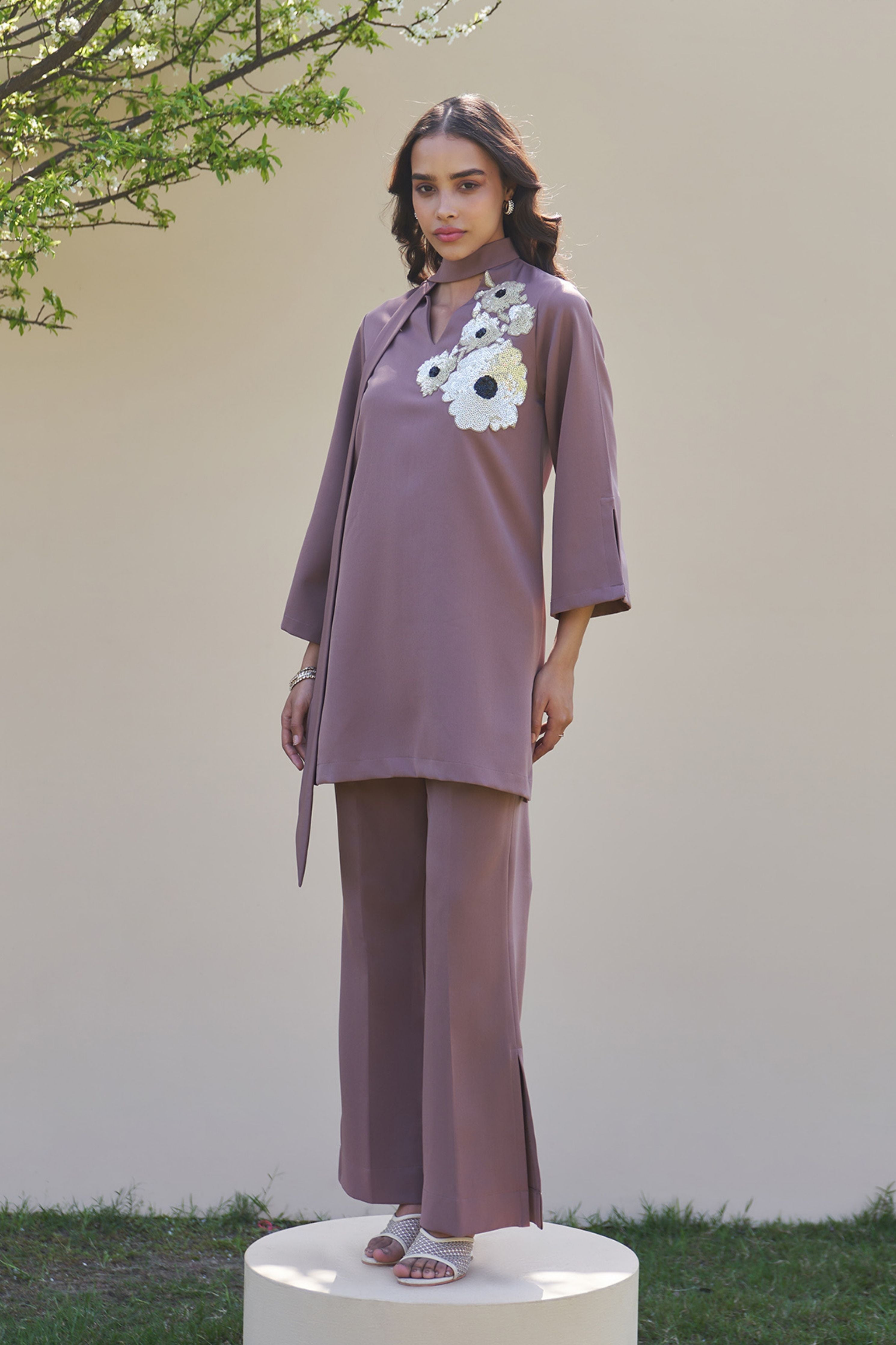 Dahlia Mocha Mousse Co-ord Set