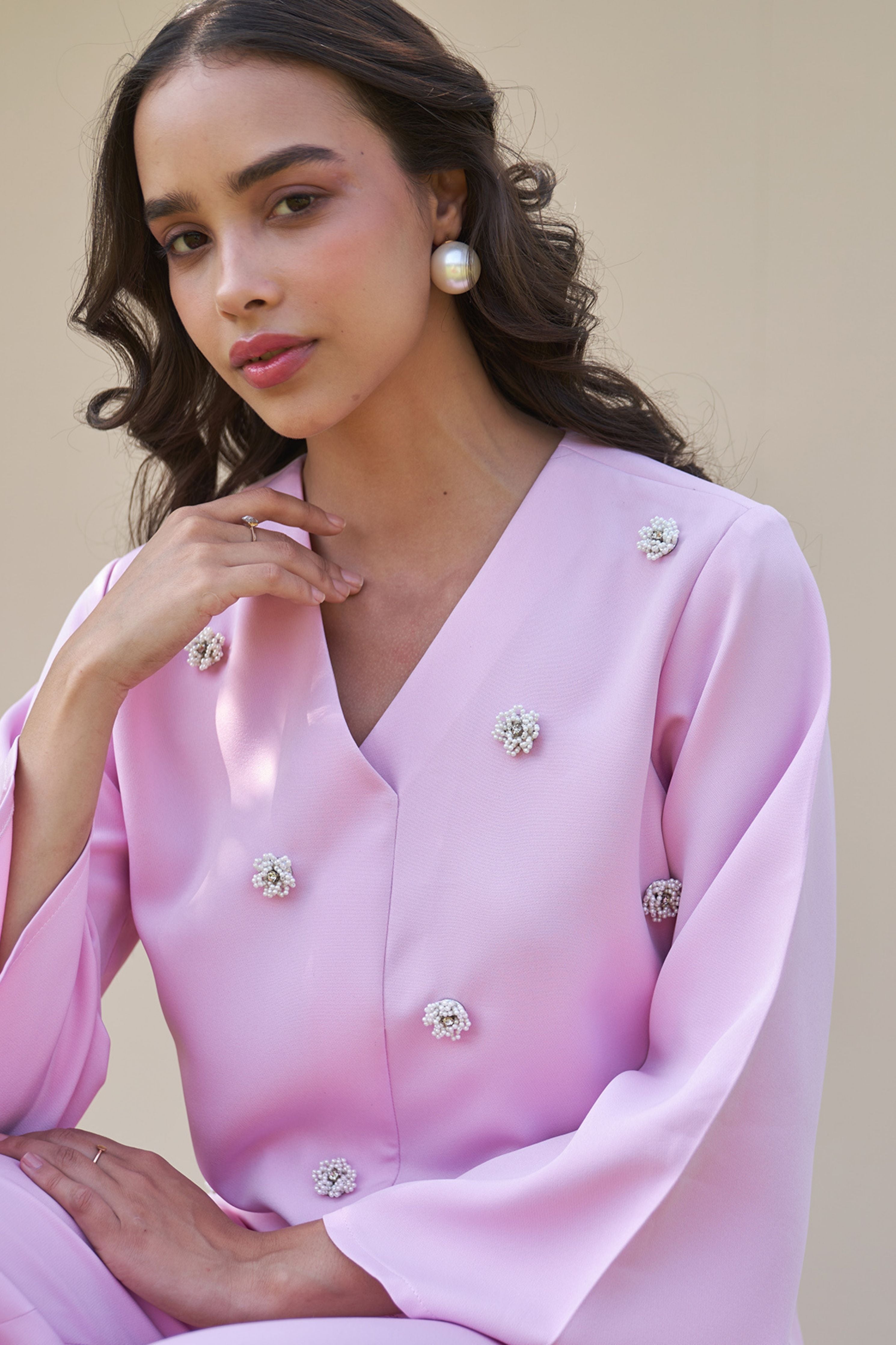 Greta Baby Pink Co-ord Set