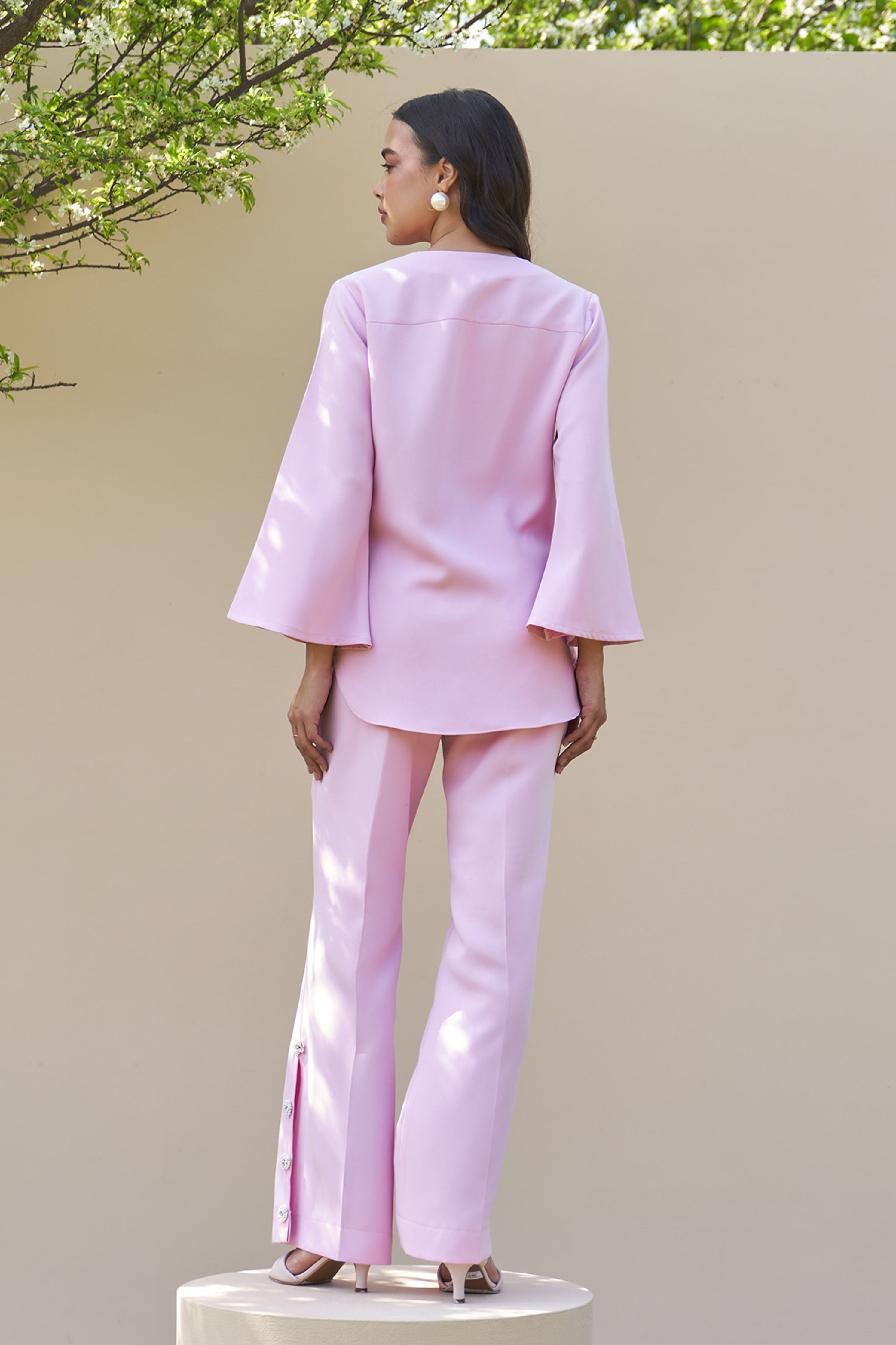 Greta Baby Pink Co-ord Set