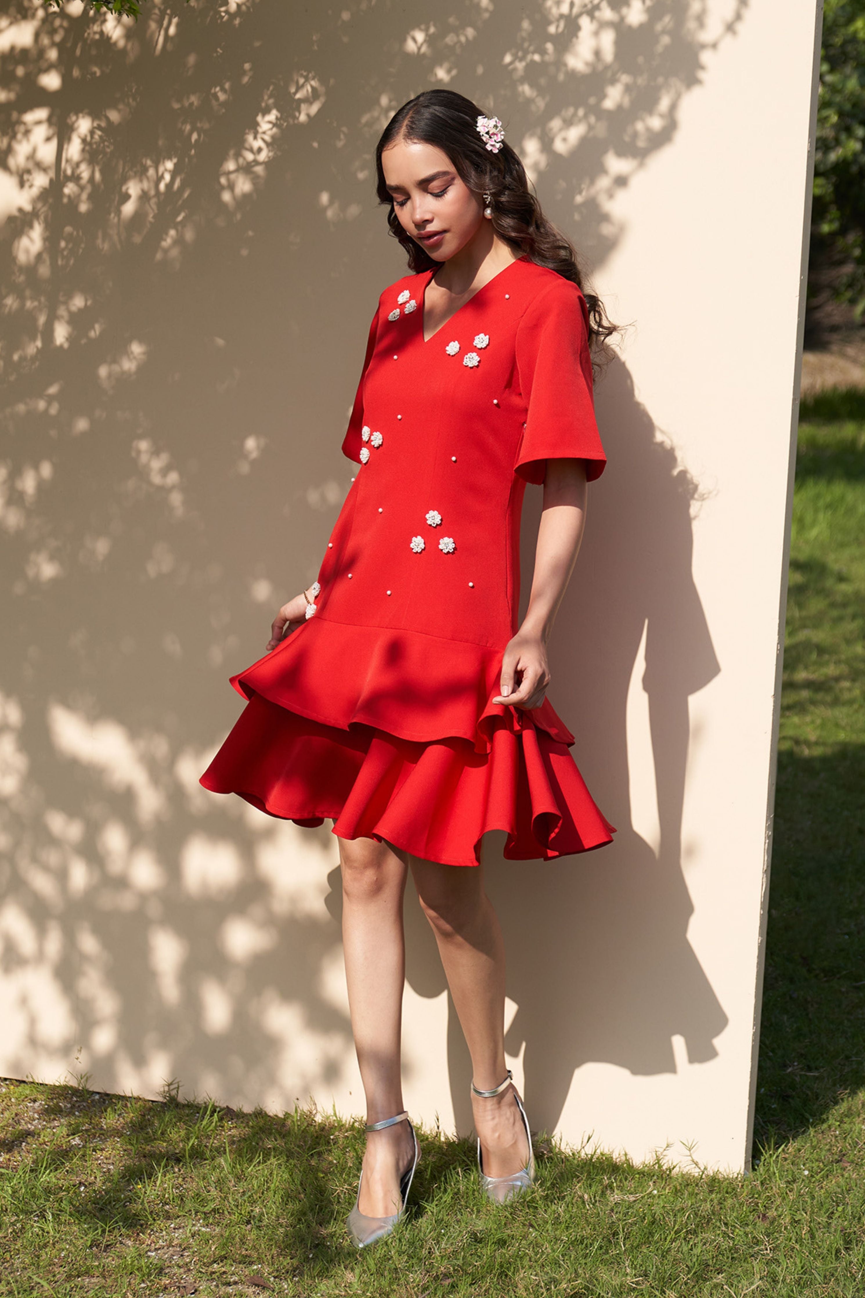 Trinity Red Dress