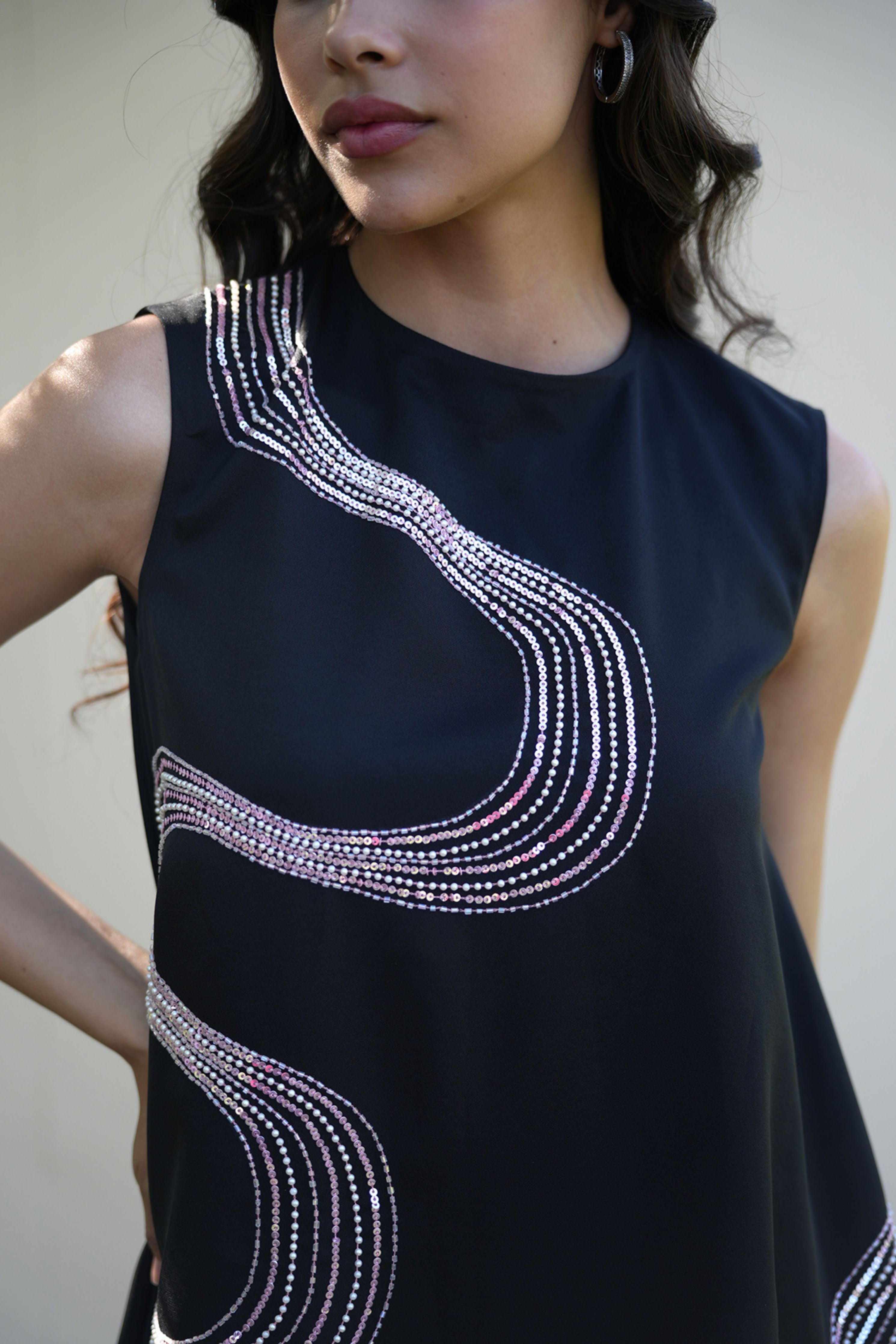 Waverly Black Dress