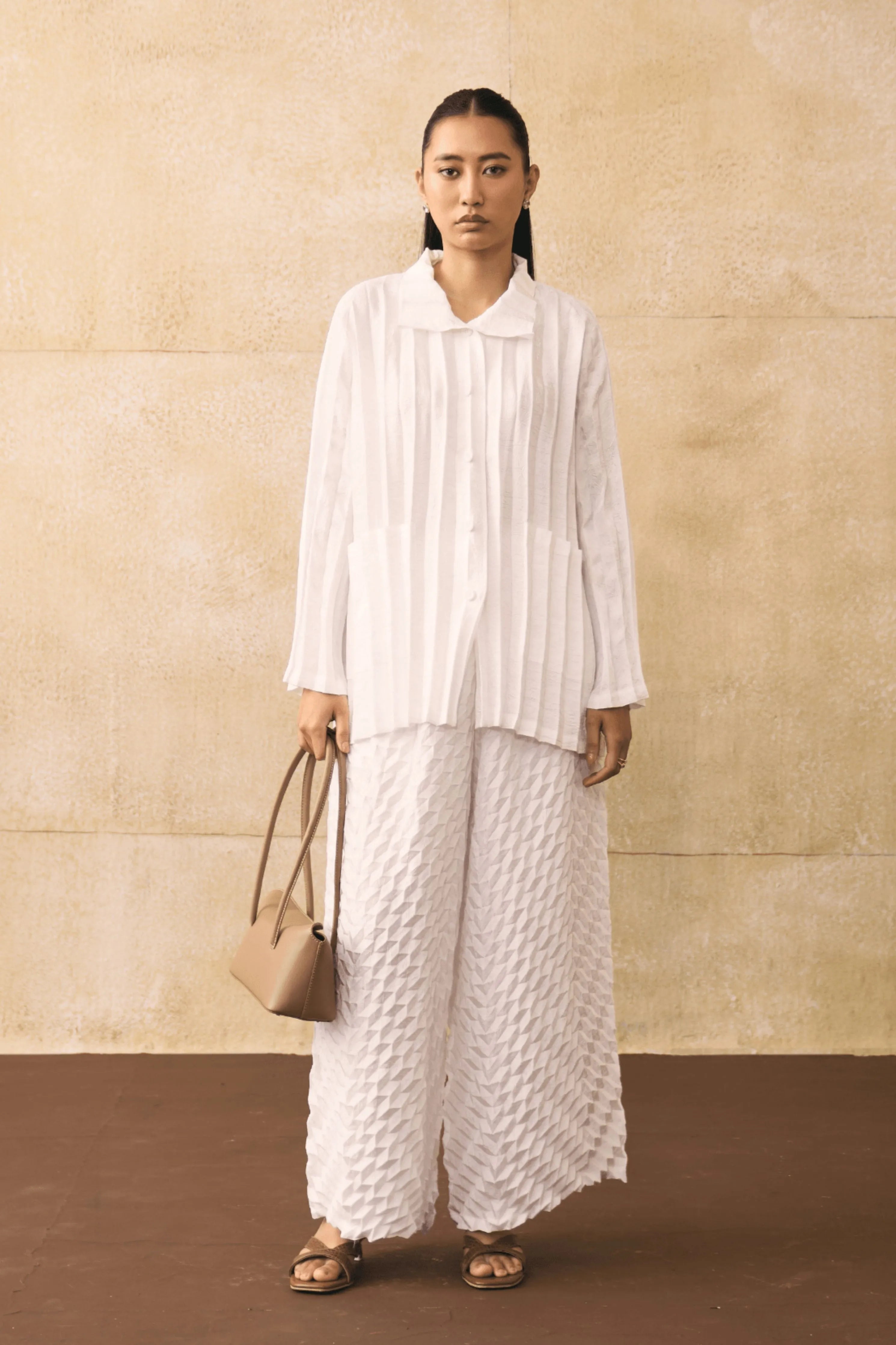 White Anatoni Co-Ord  Set