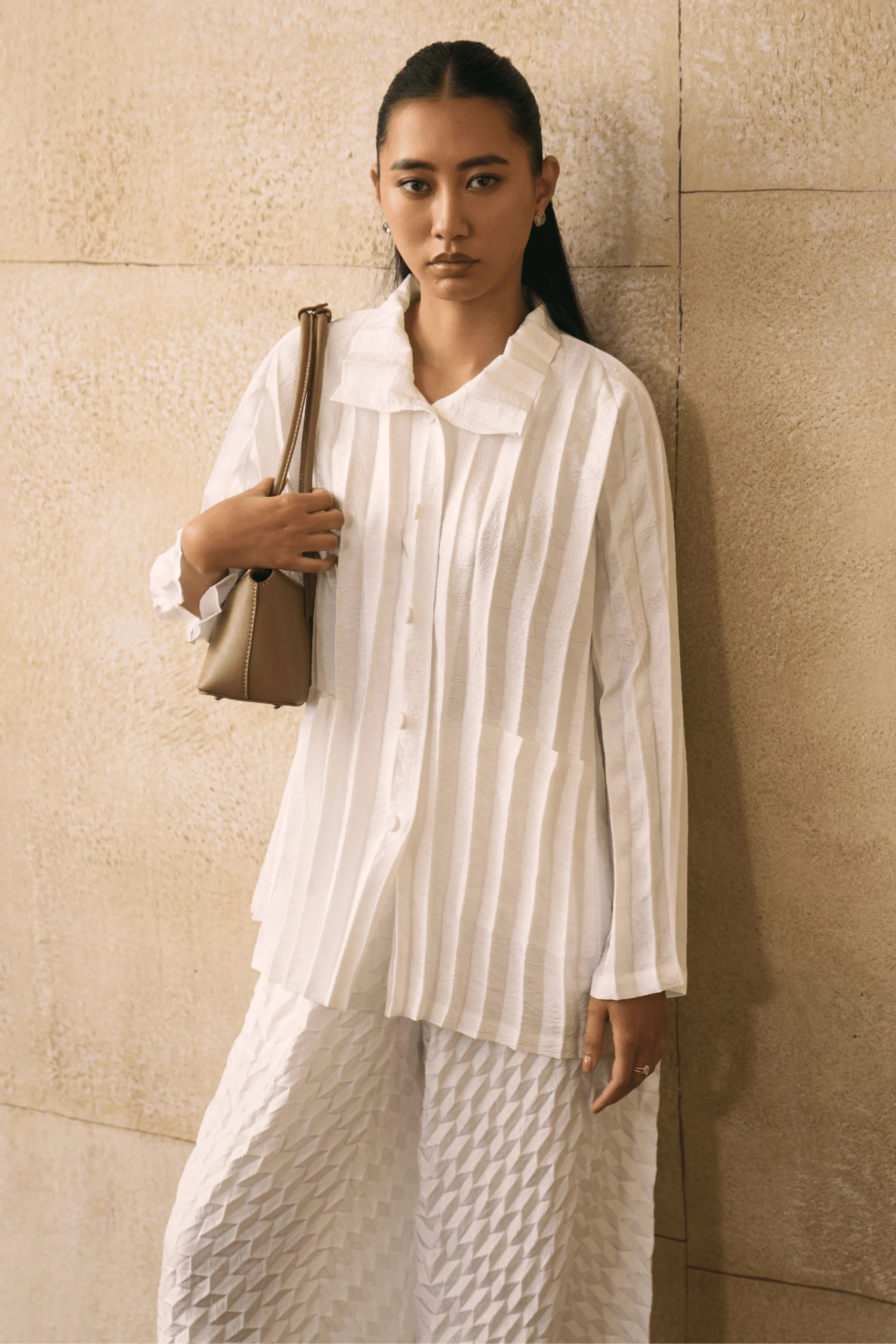 White Anatoni Co-Ord  Set
