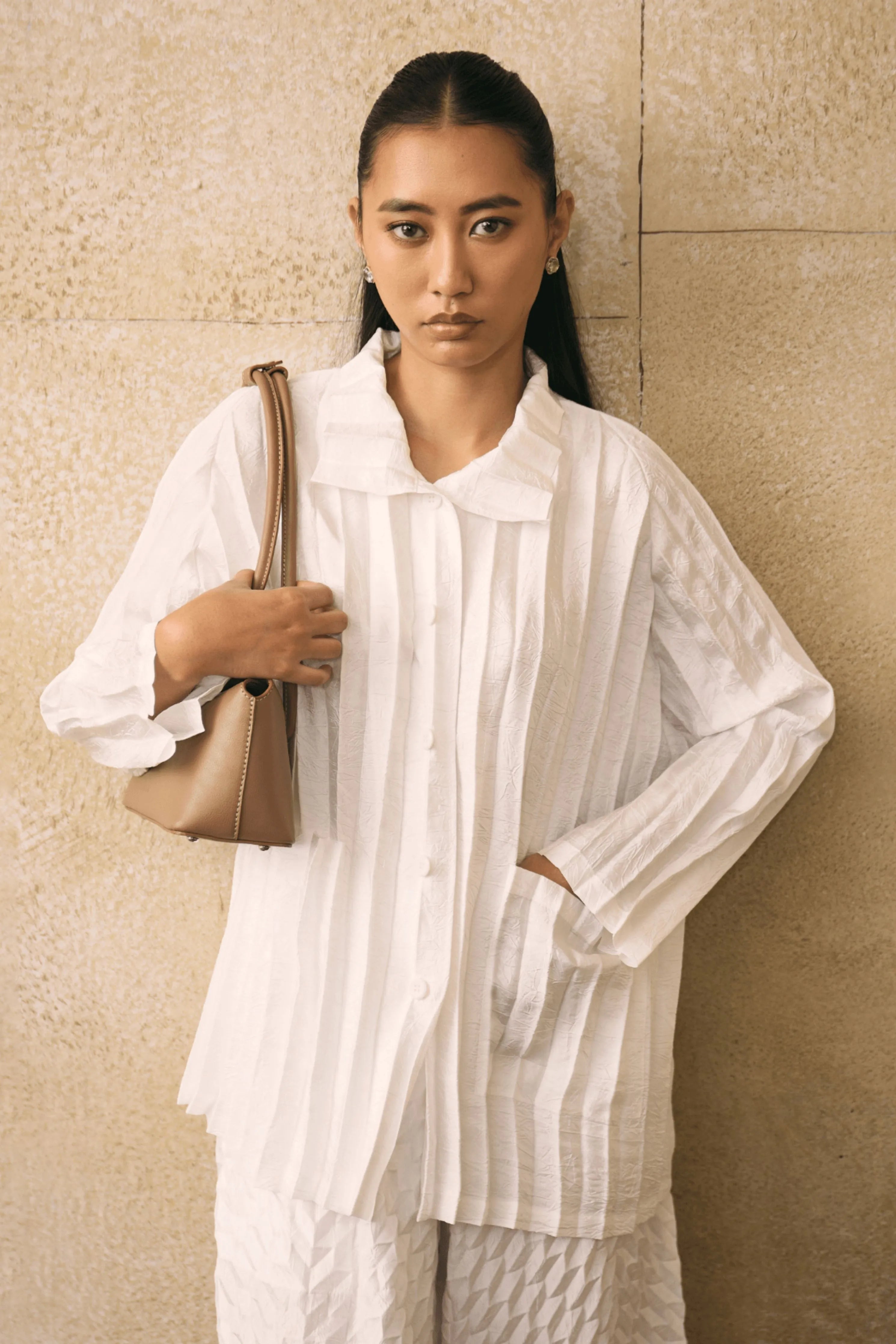 White Anatoni Co-Ord  Set