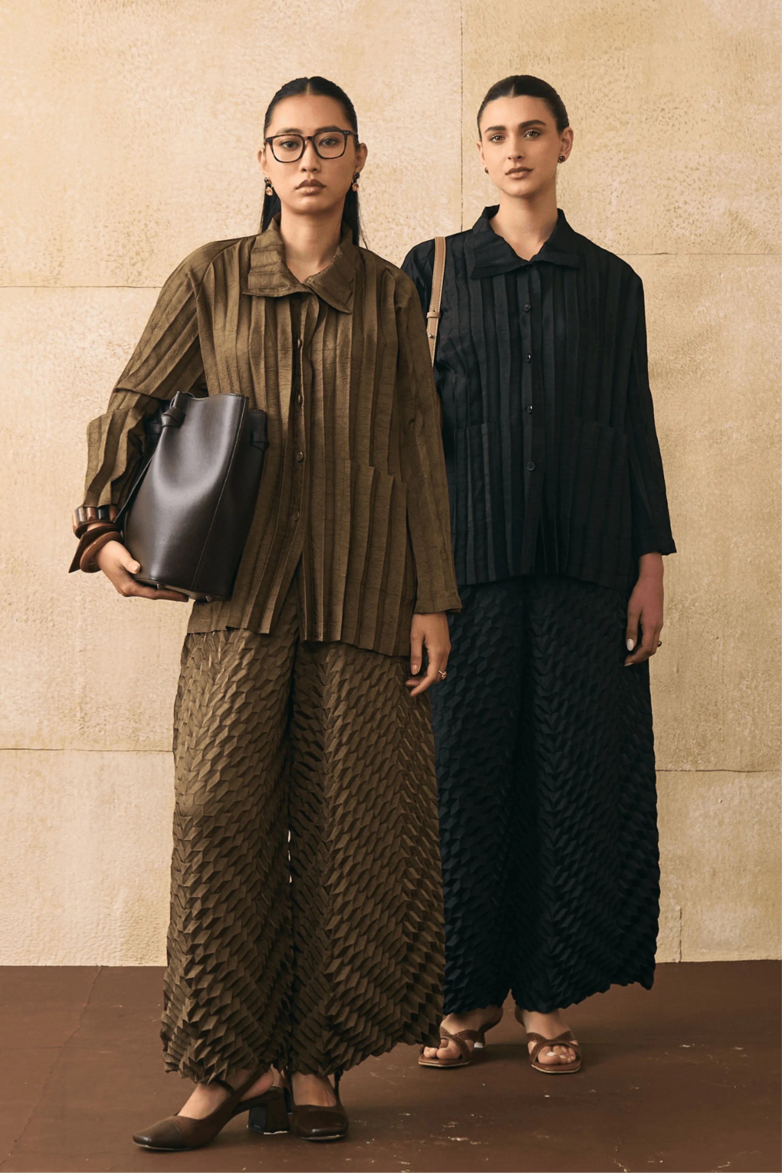 Brown Anatoni Co-Ord Set