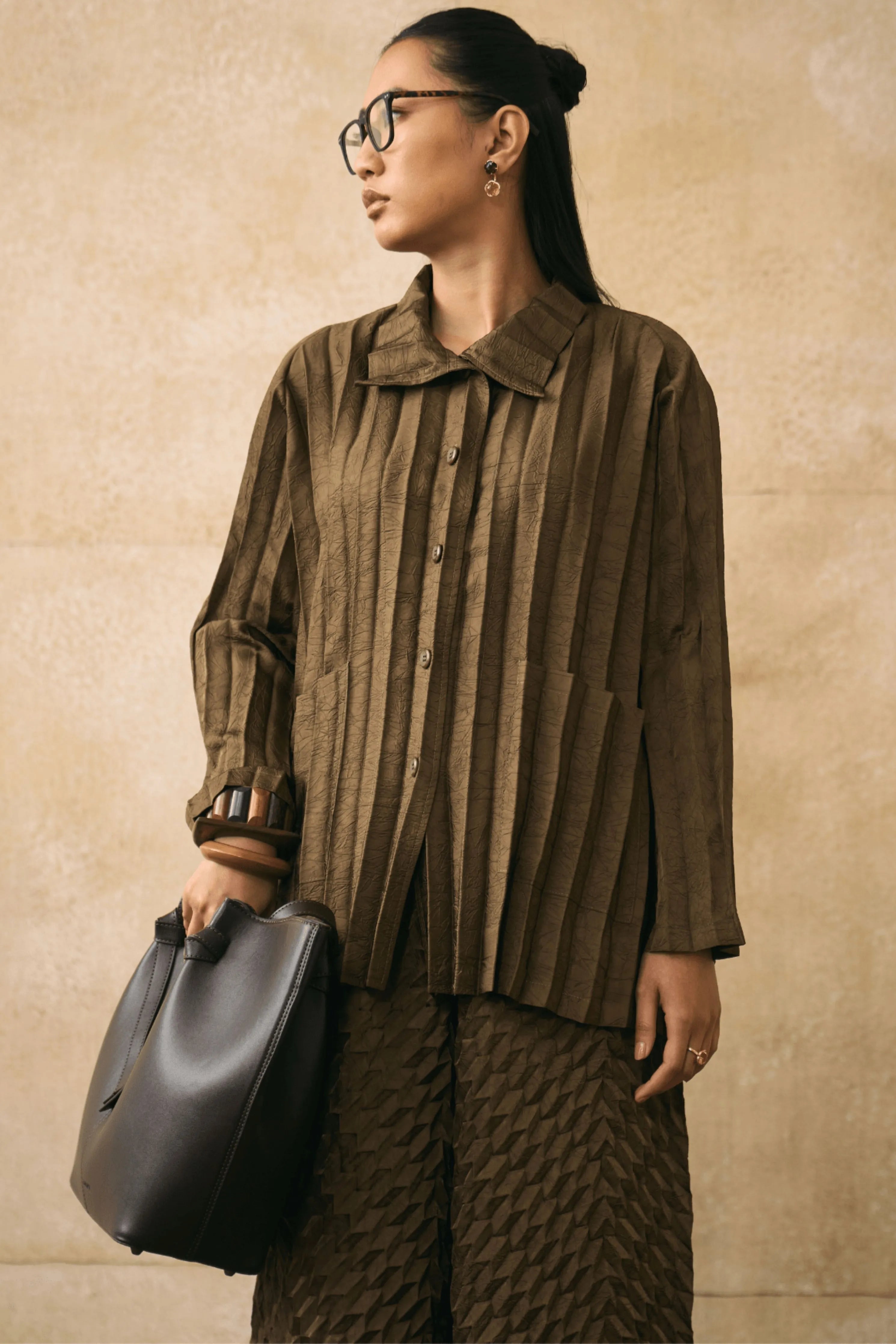 Brown Anatoni Co-Ord Set