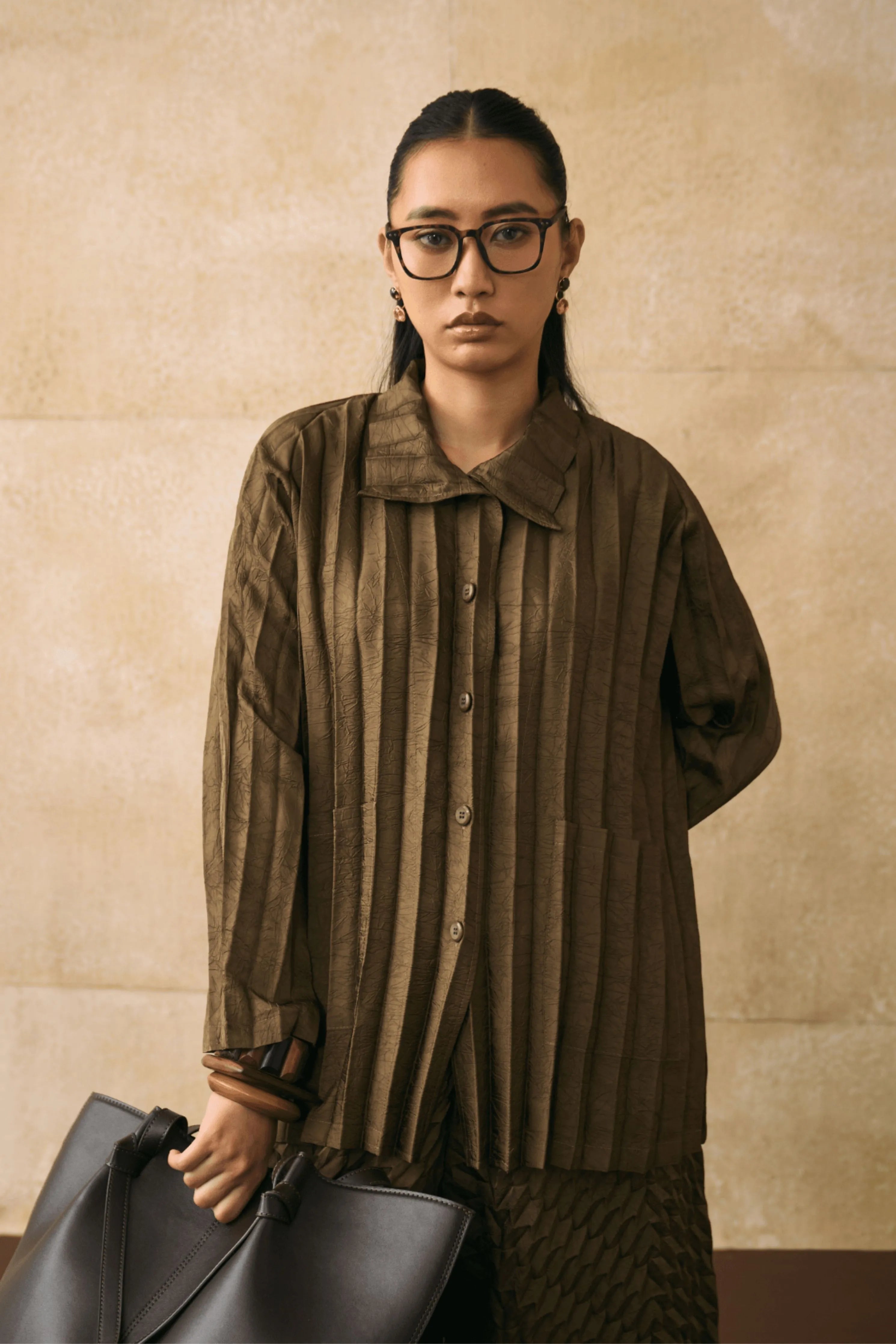 Brown Anatoni Co-Ord Set