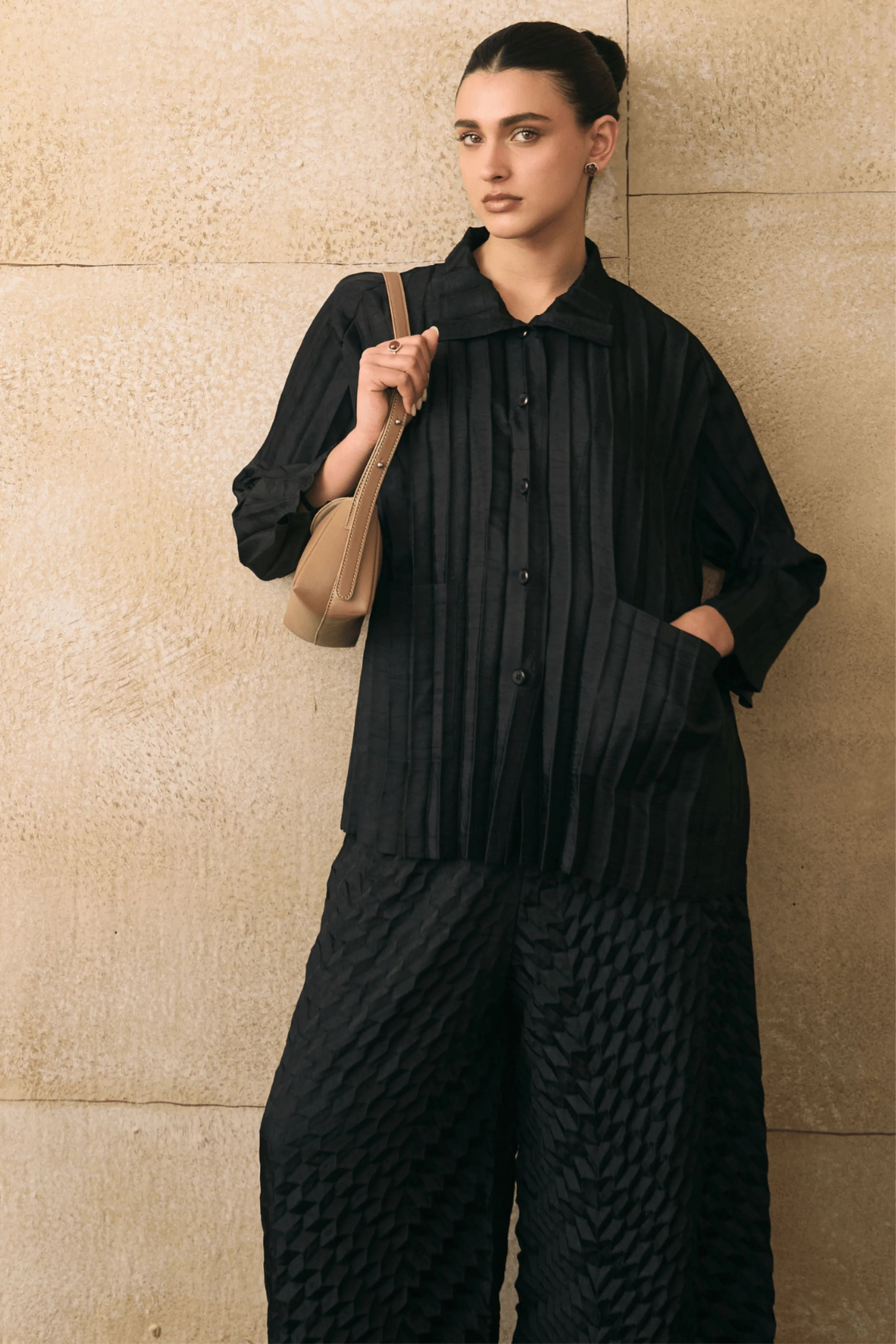 Black Anatoni Co-Ord Set