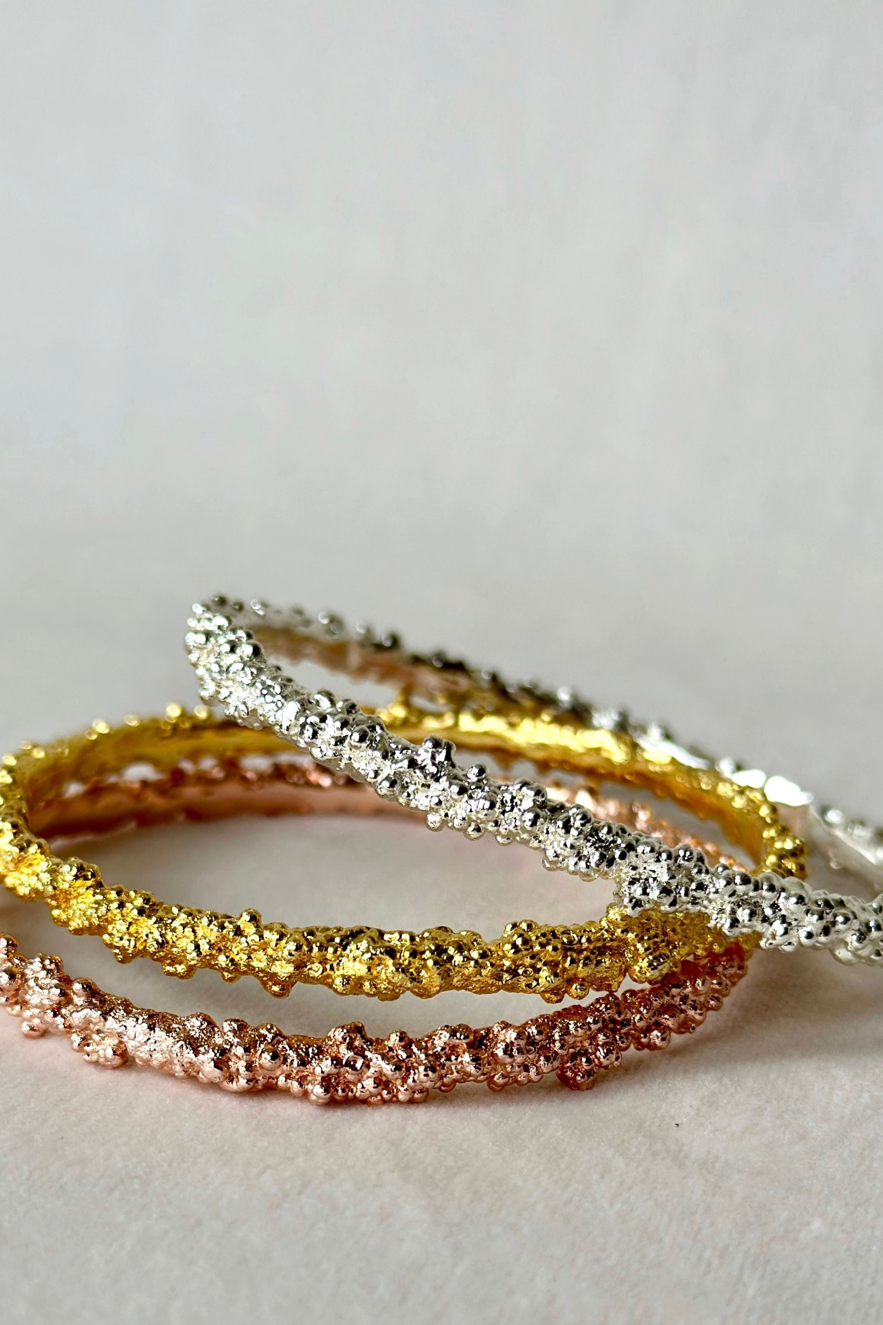 Cosmic Reef Bangle Rose Gold