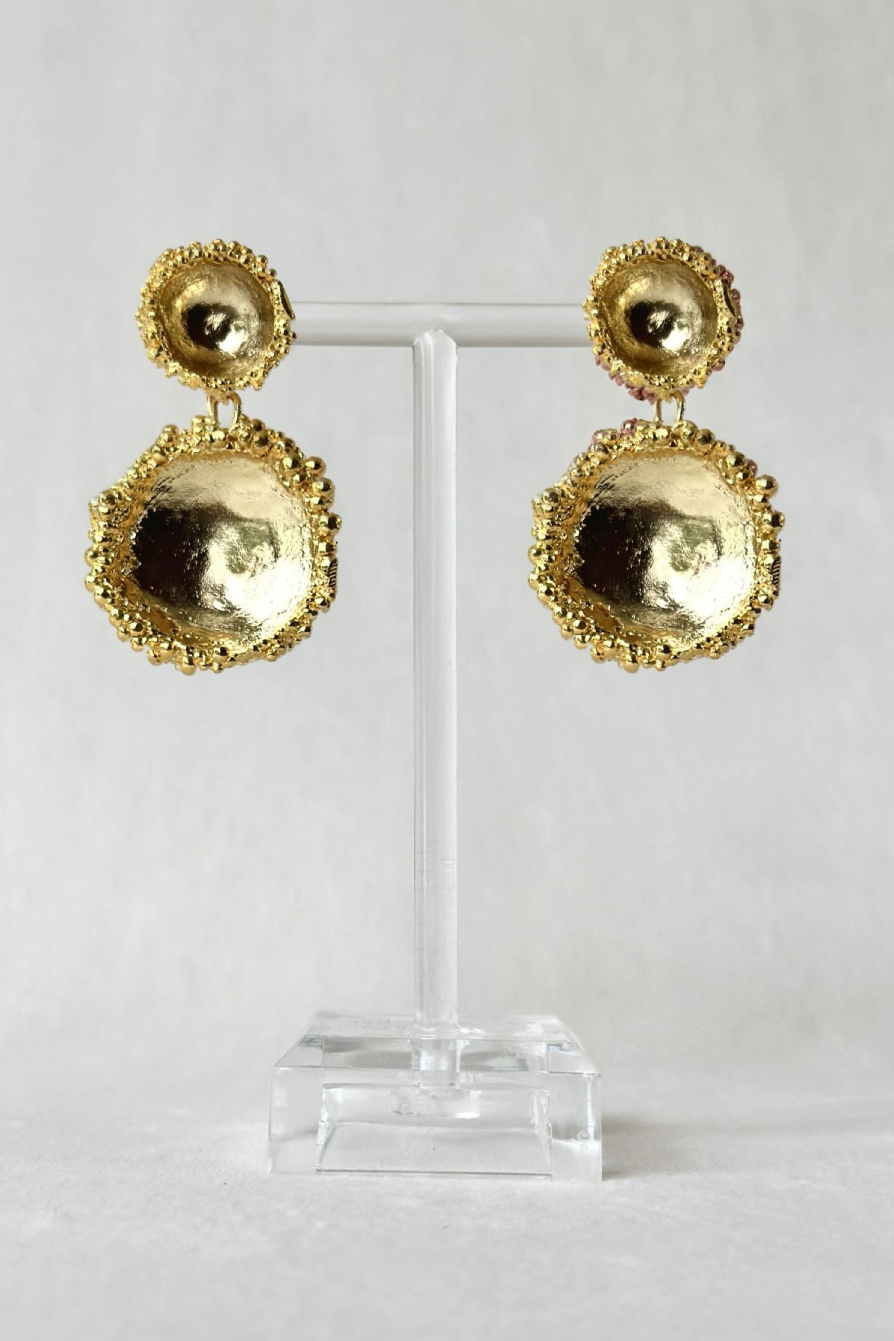 Comet Earrings Gold