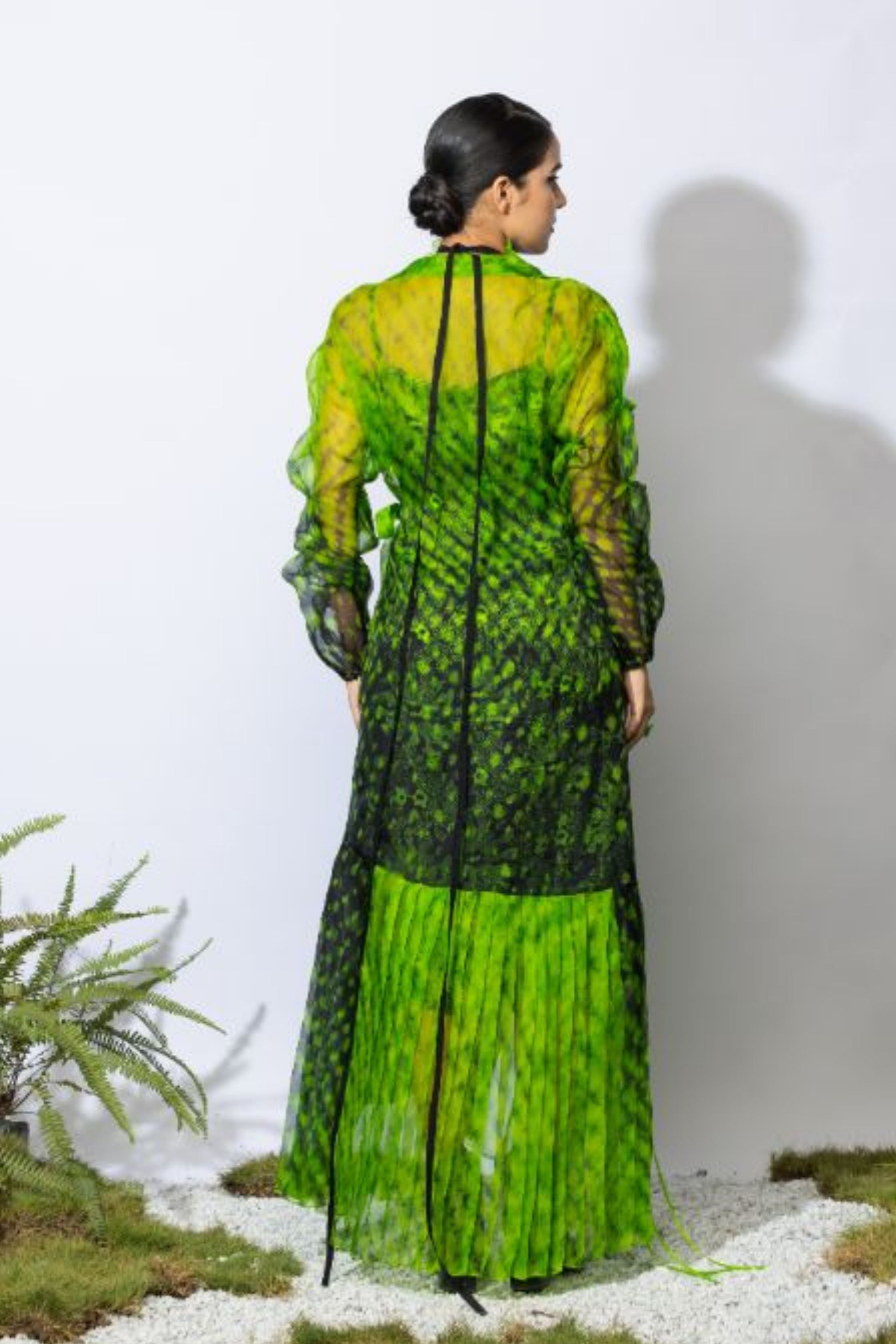 Aquamonarch Wrap Dress
