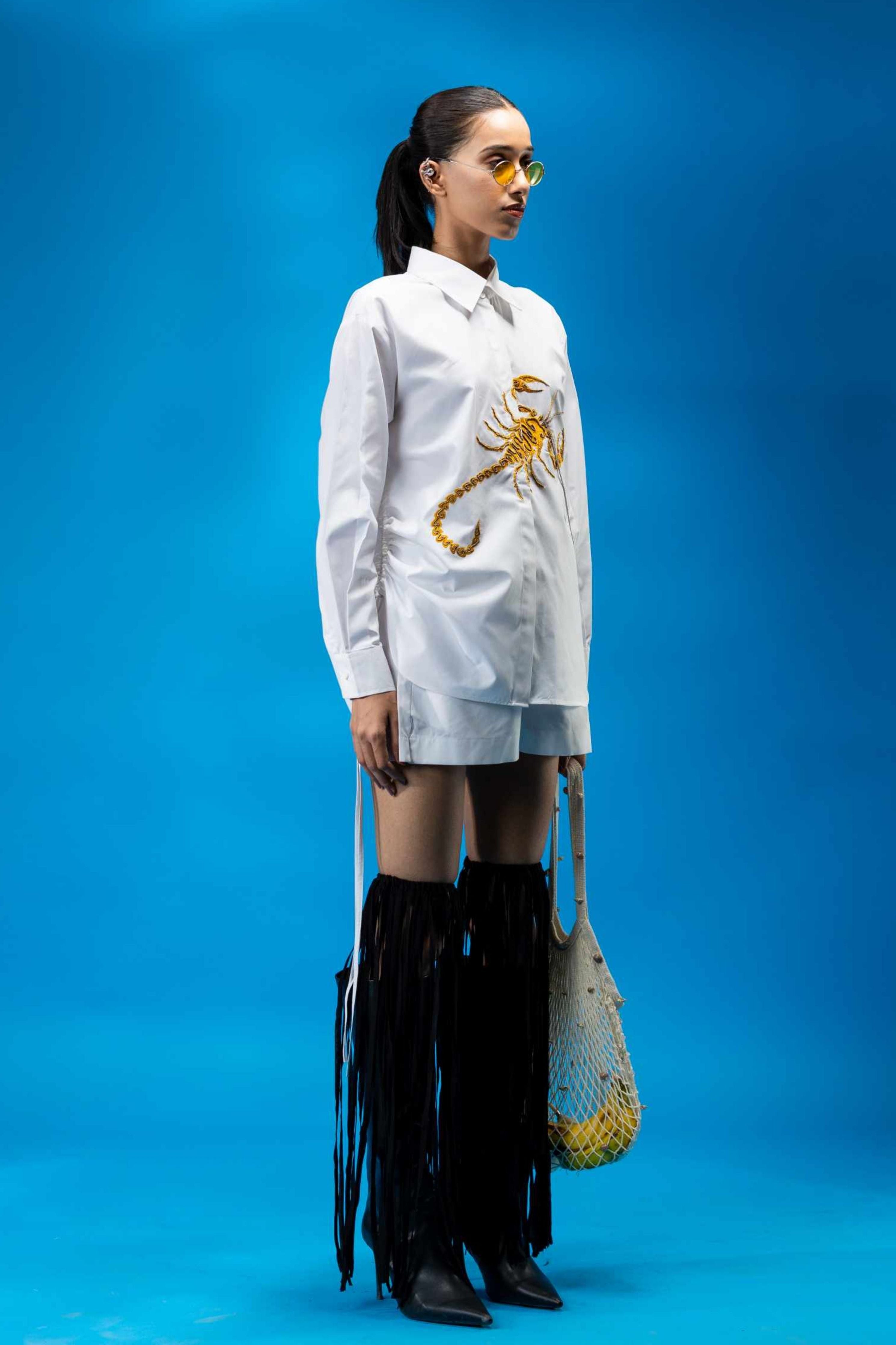 Arizona Scorpion Embellished Shirt