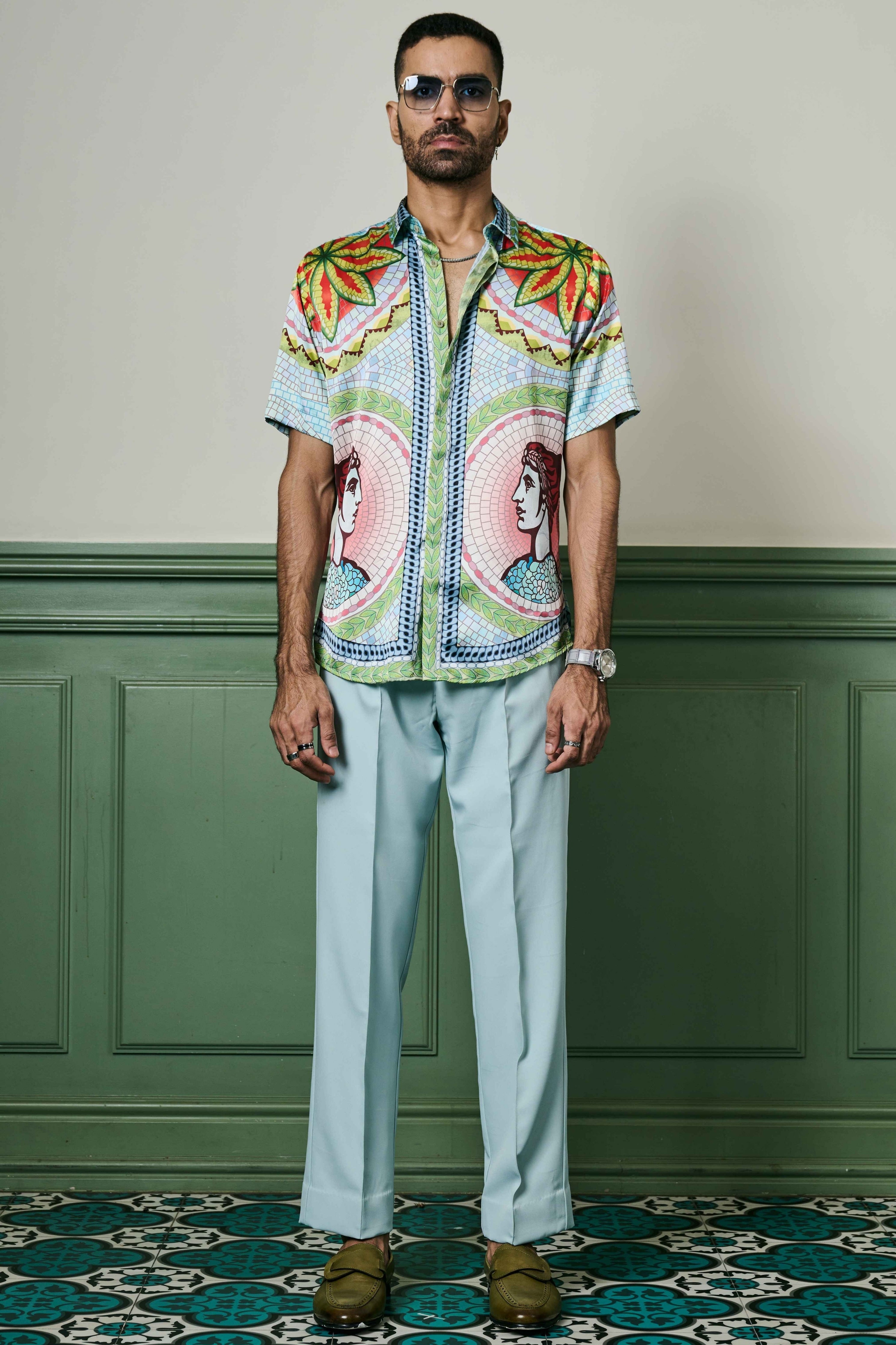 Apollo’s Muse Habutai Silk Shirt