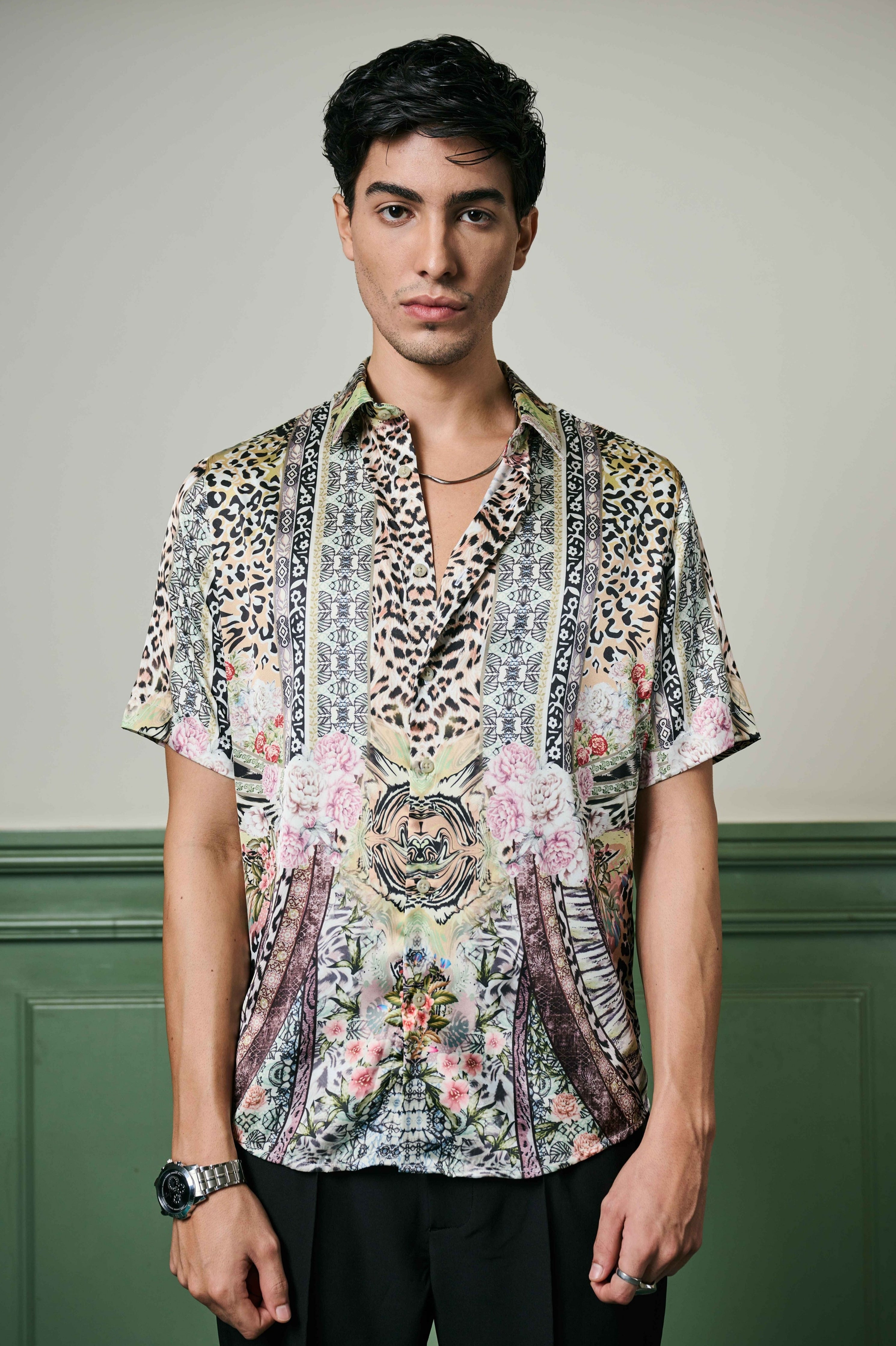 Shogun’s Oasis Habutai Silk Shirt