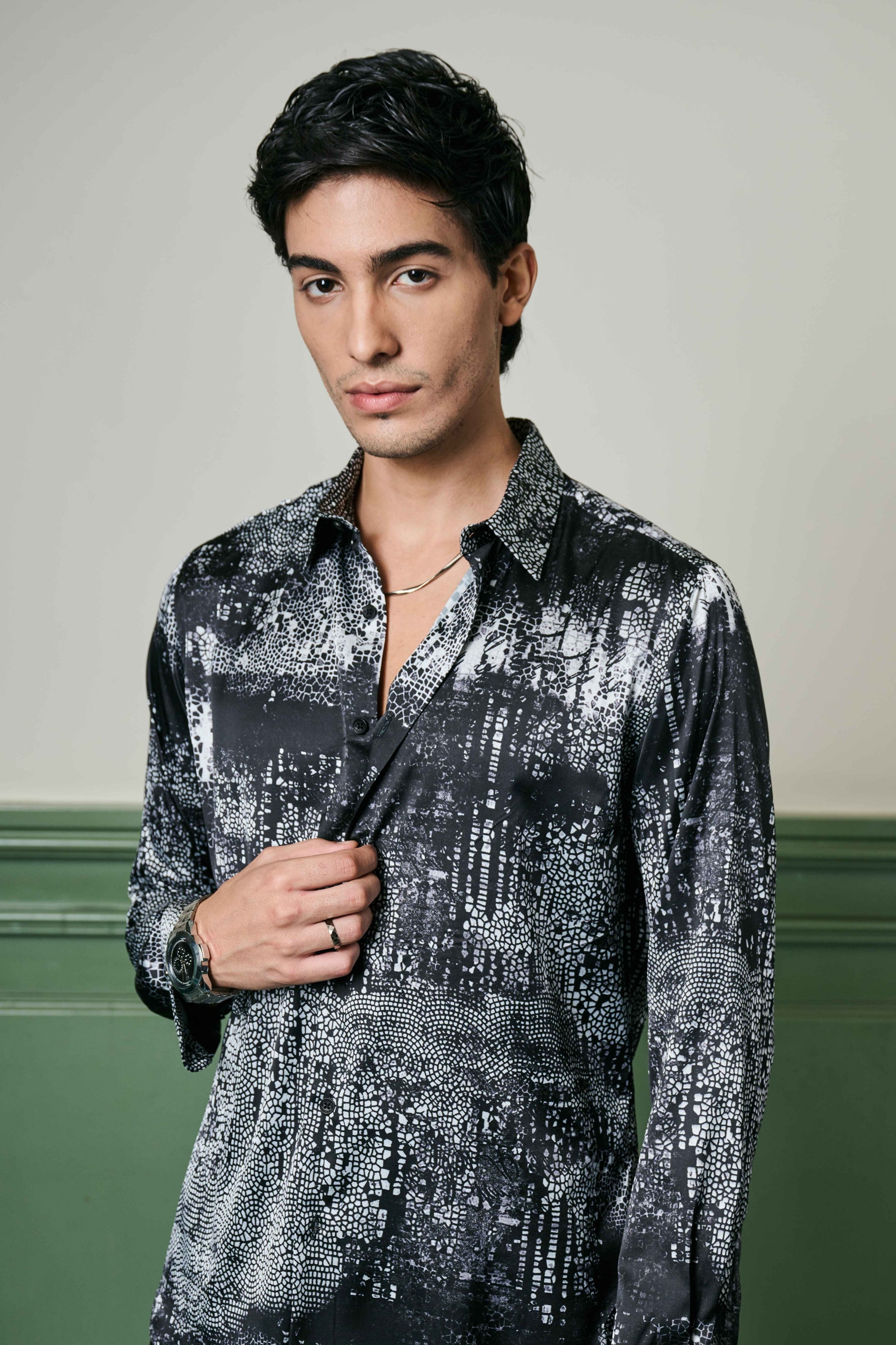 Eclipse Harmony Habutai Silk Shirt