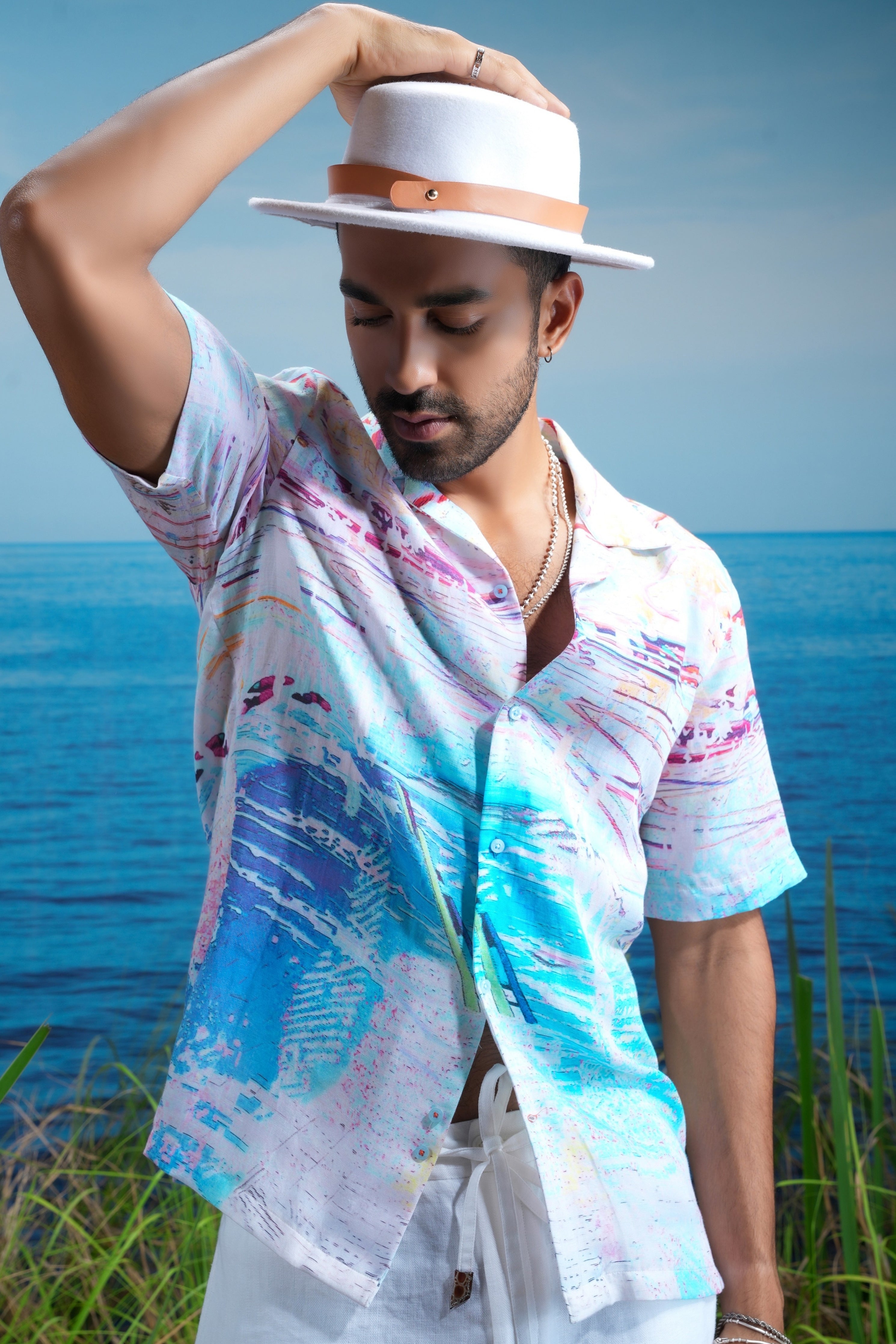 Riviera Melody Cuban Linen Shirt