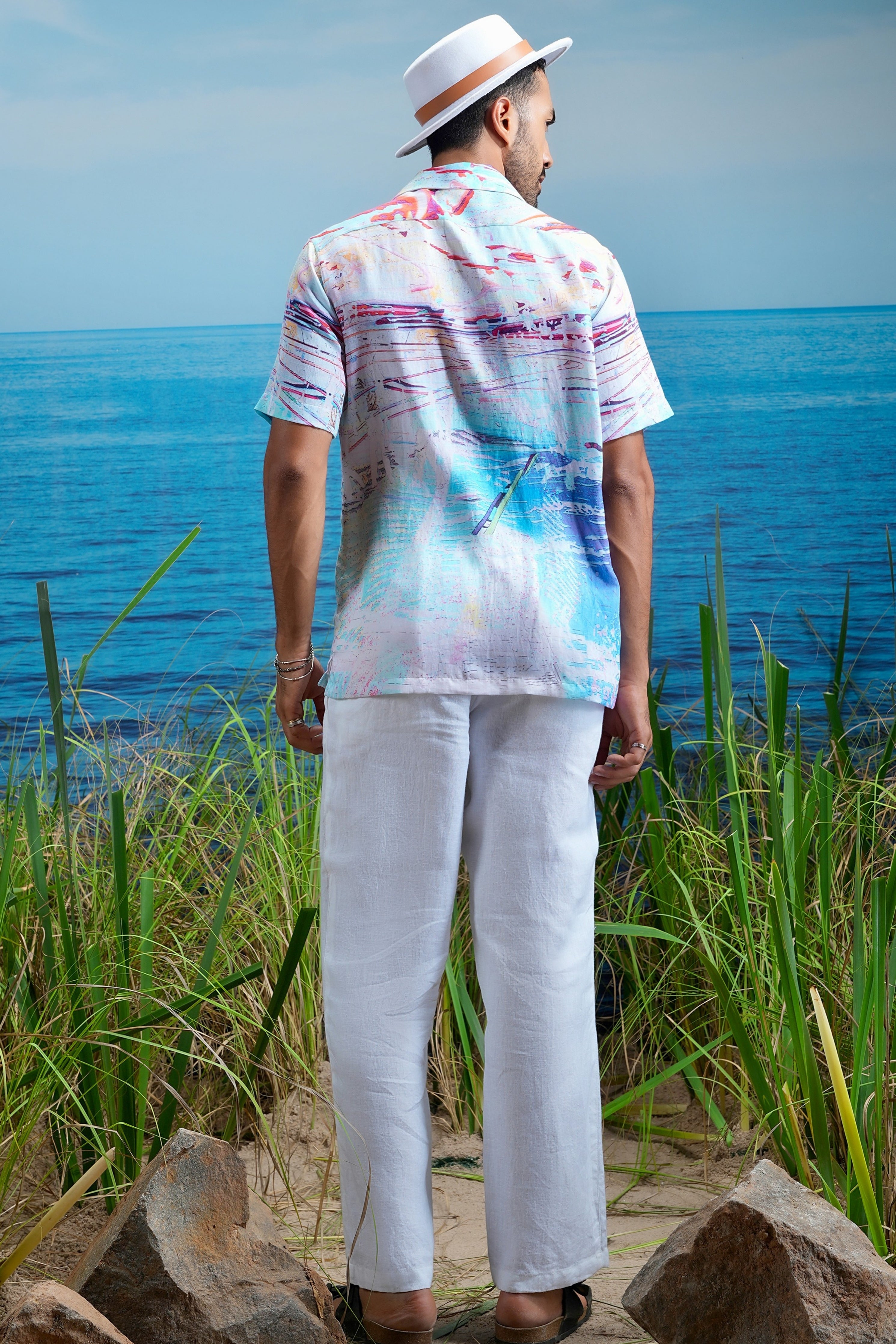 Riviera Melody Cuban Linen Shirt