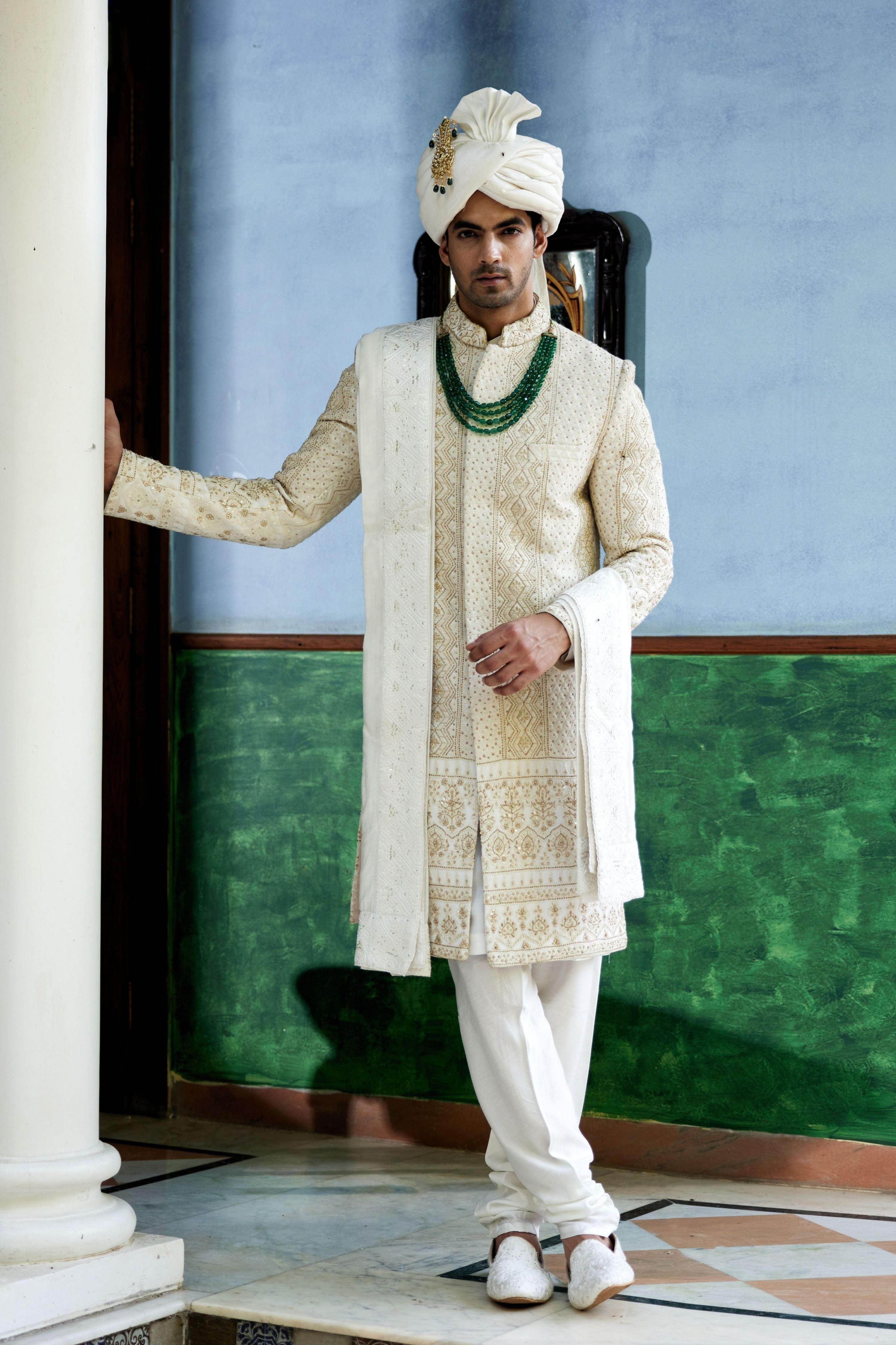 Sadiqabad Sherwani Set