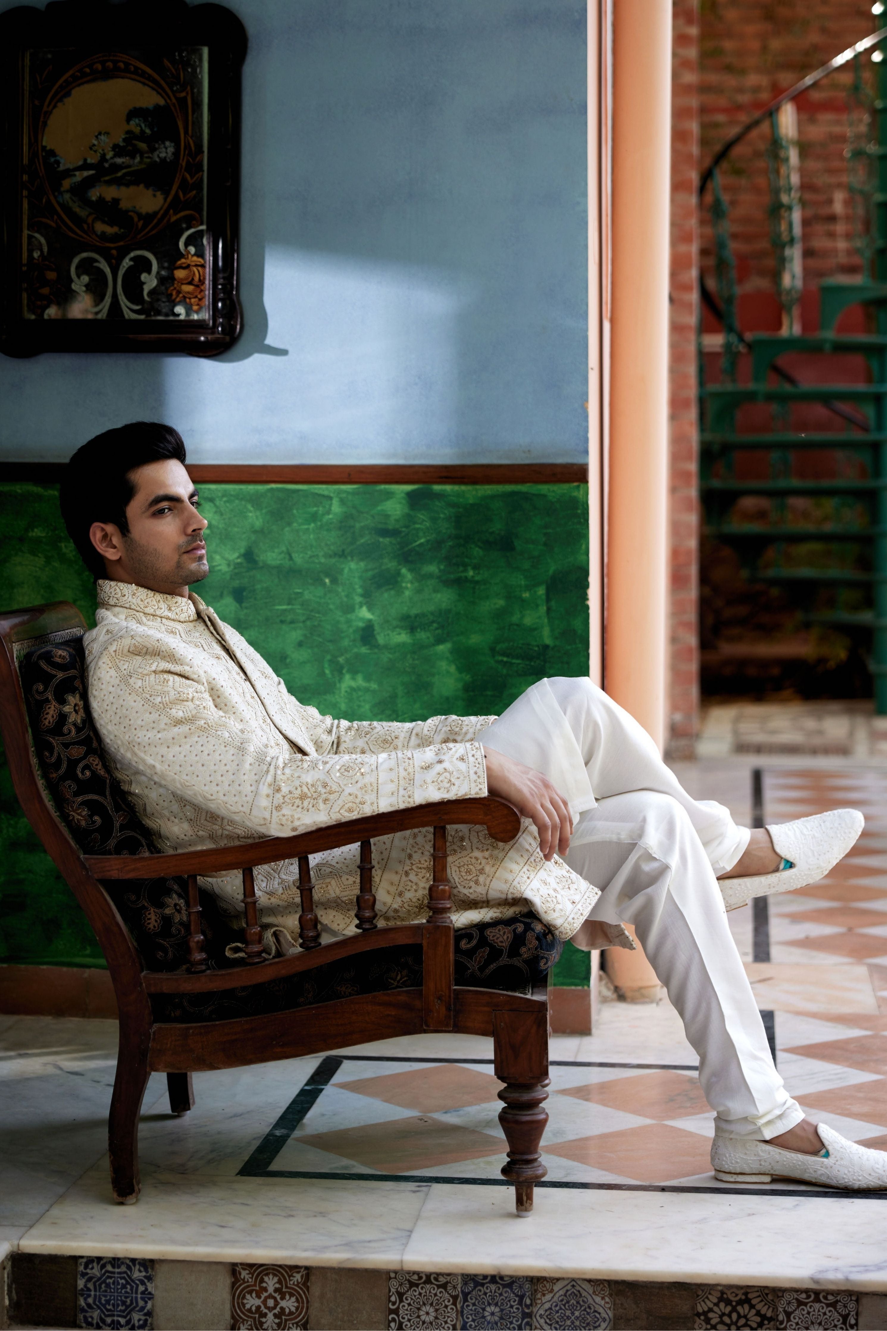 Sadiqabad Sherwani Set