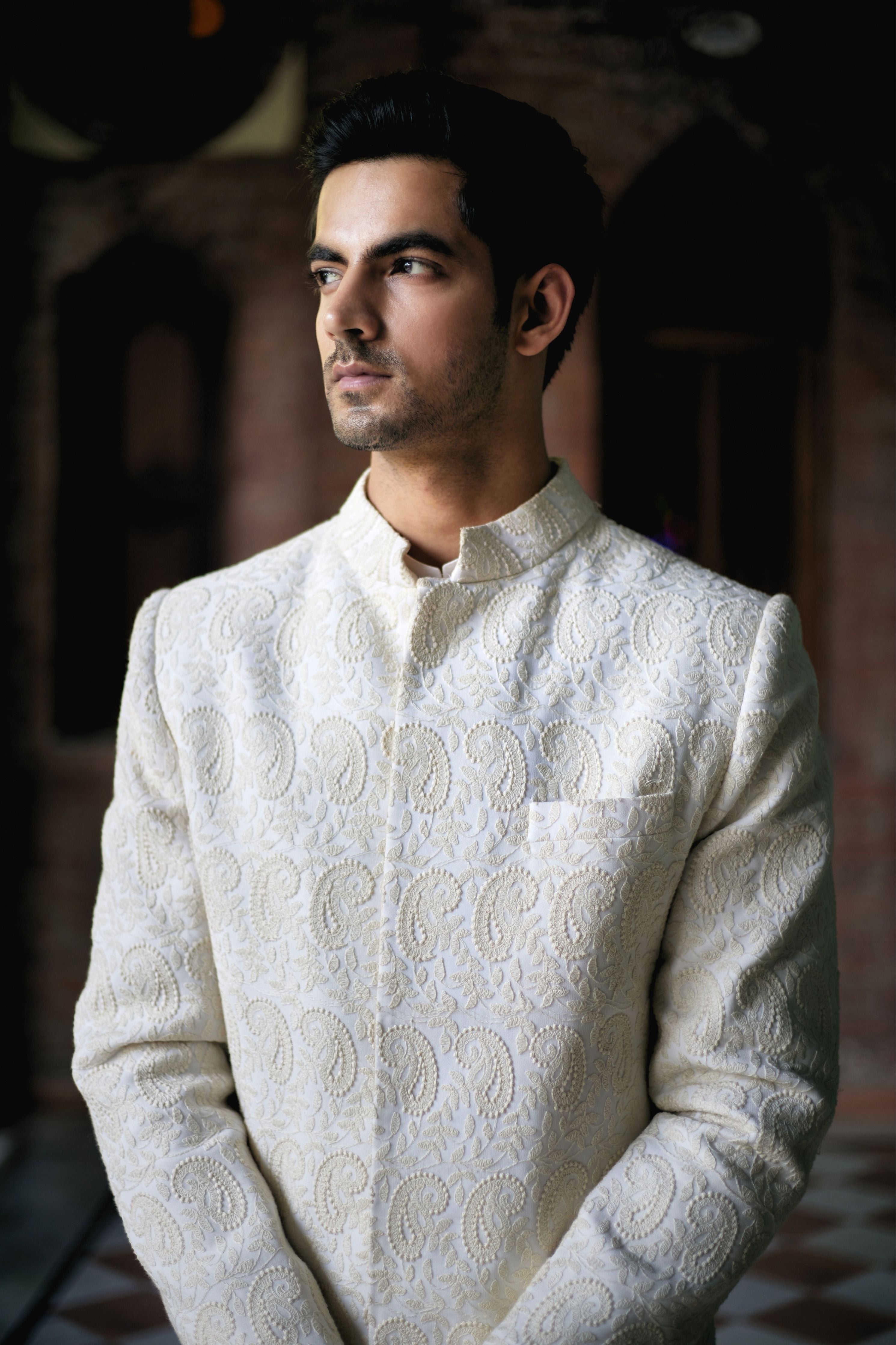 Turbat Sherwani Ivory