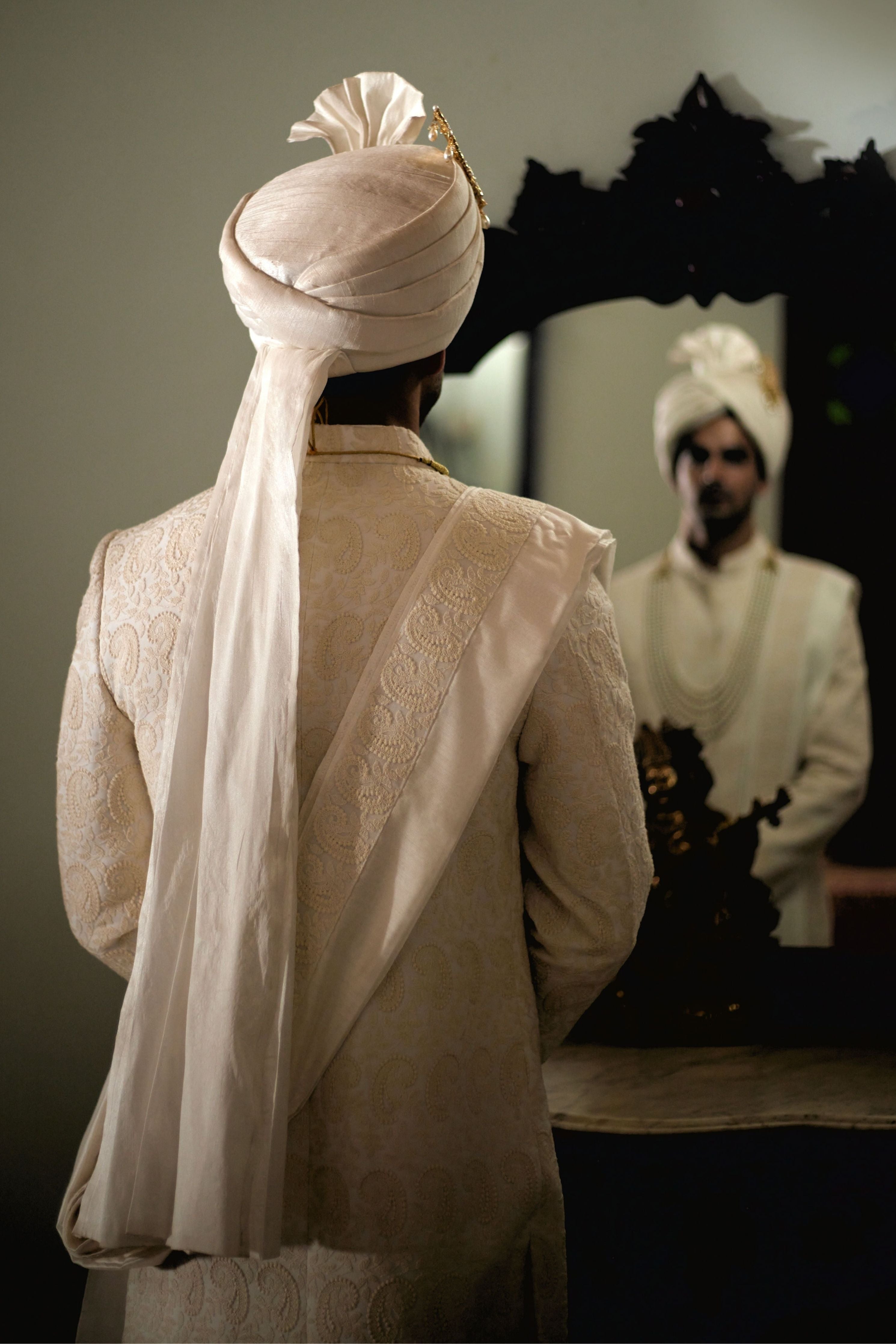 Turbat Sherwani Ivory
