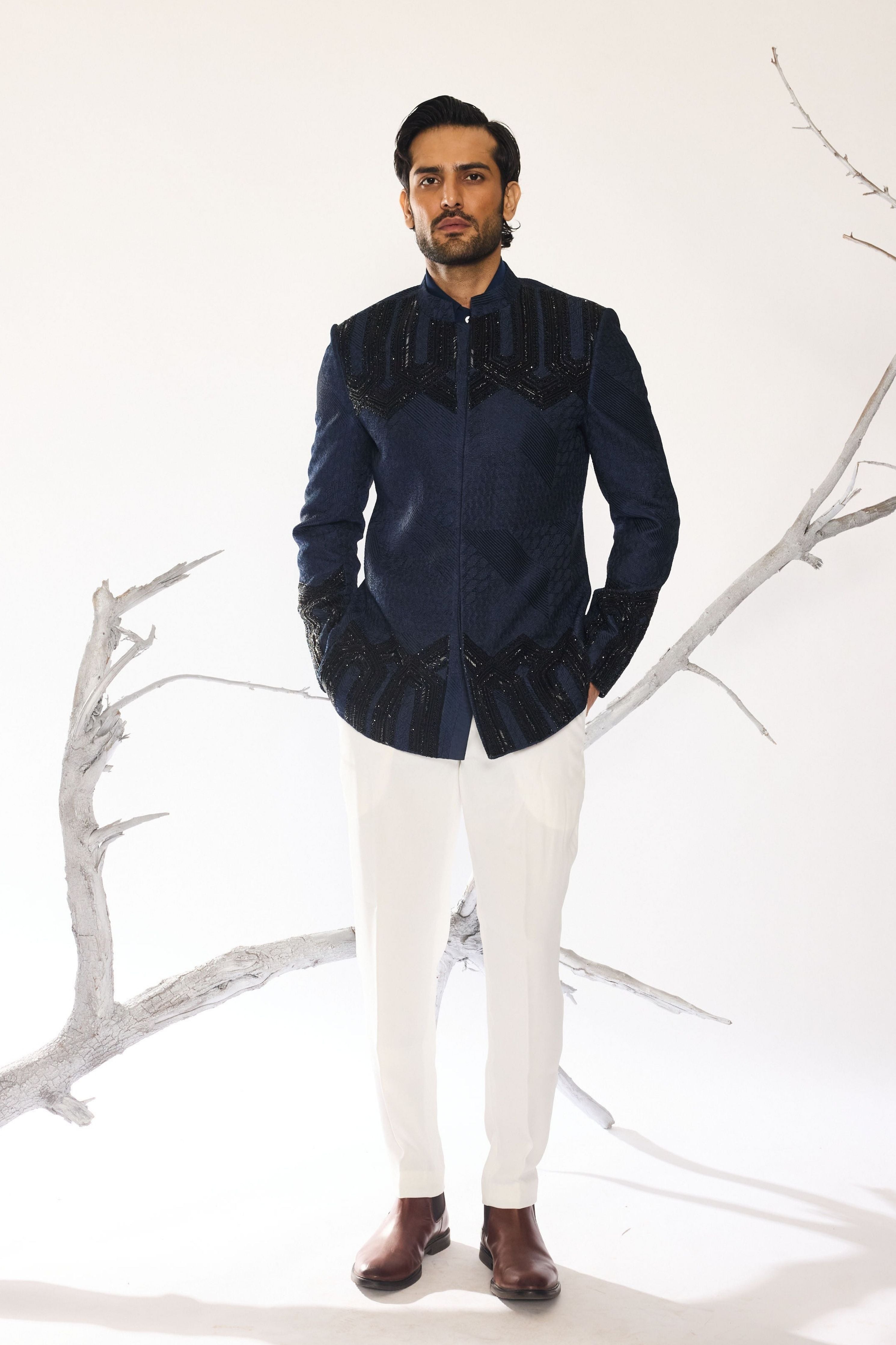 Deco Crest Bandhgala