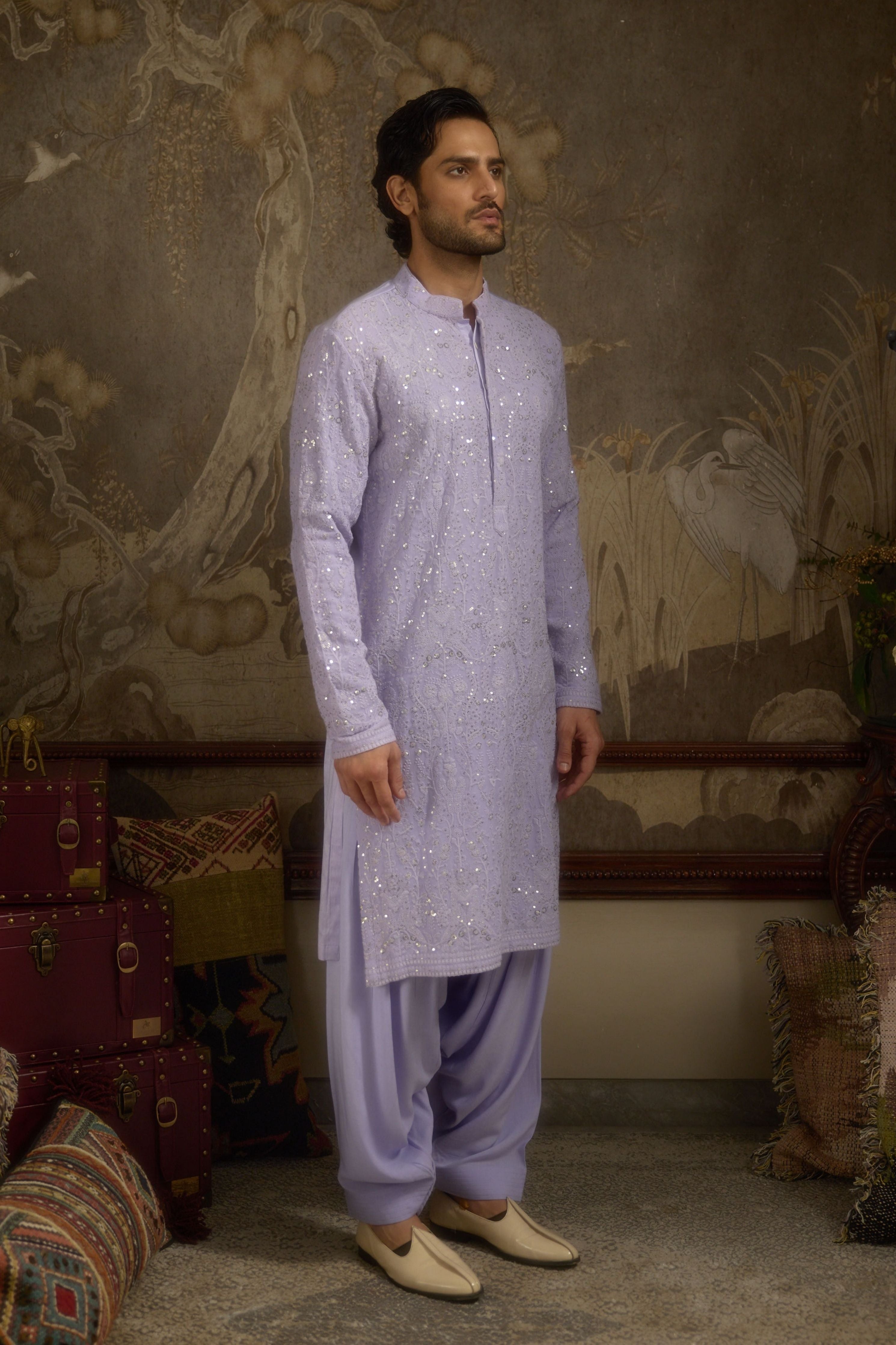 Raahi Gul Kurta Set
