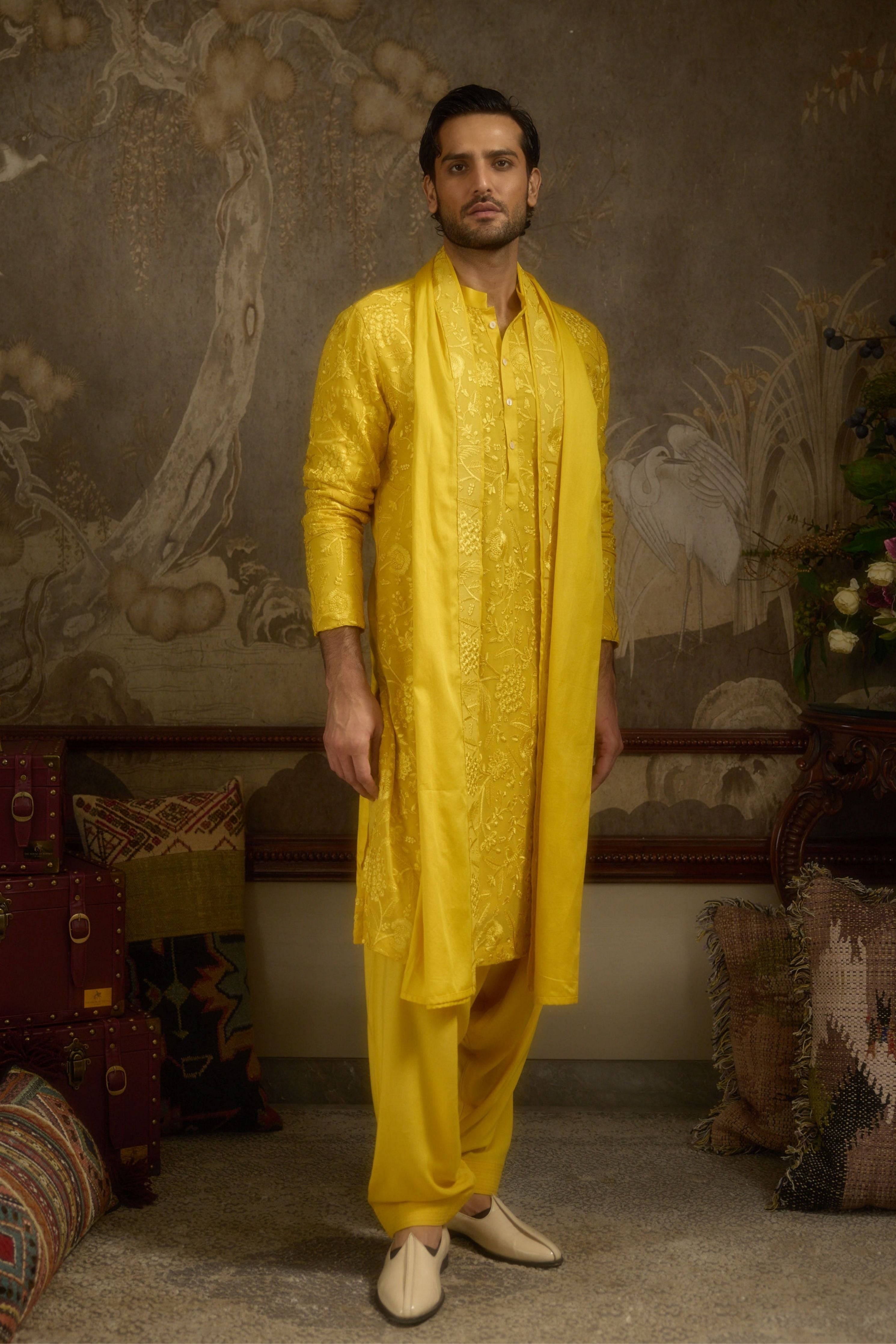 Heerbasant Kurta Set