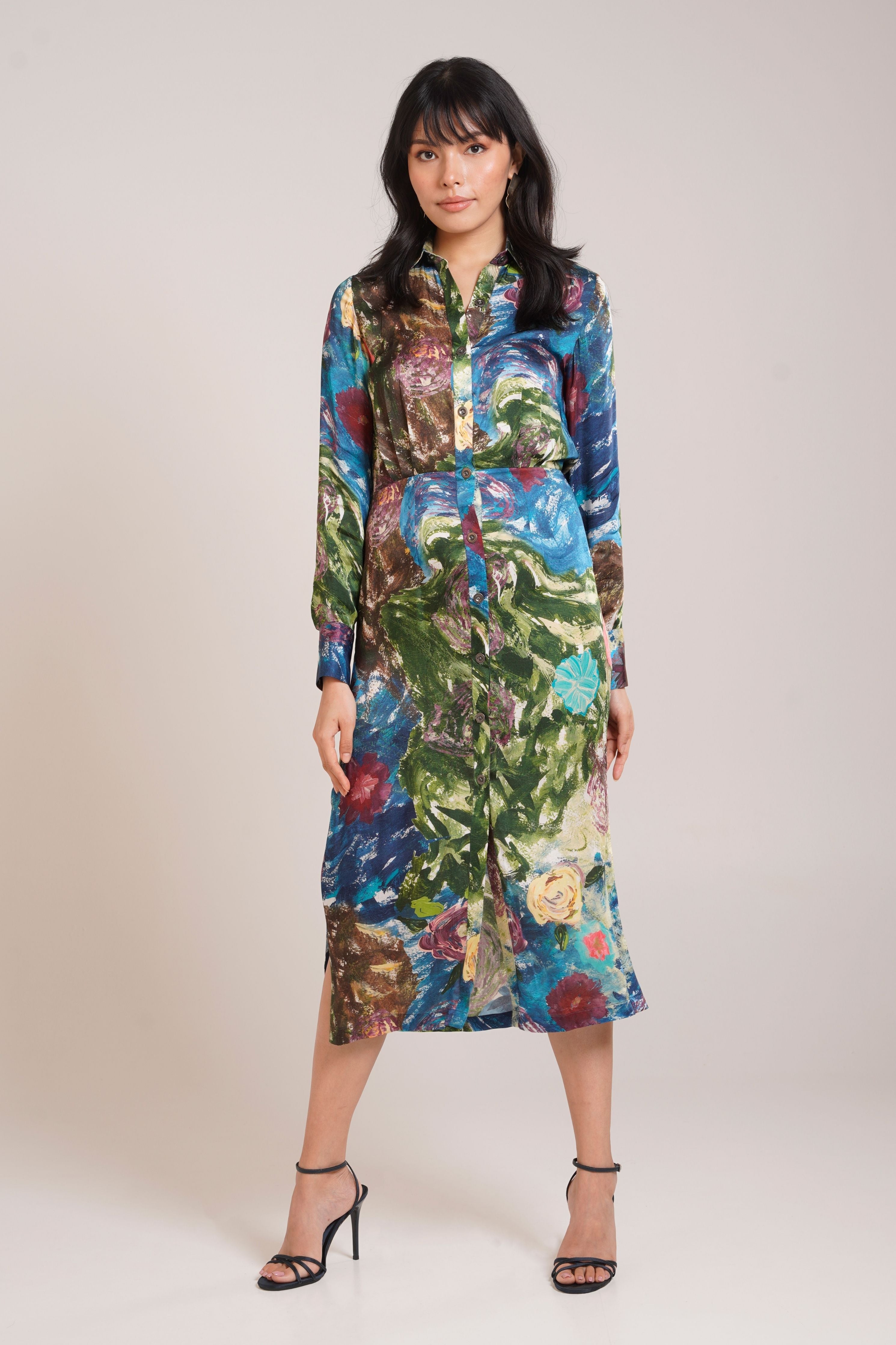 Gaia Shirt Dress