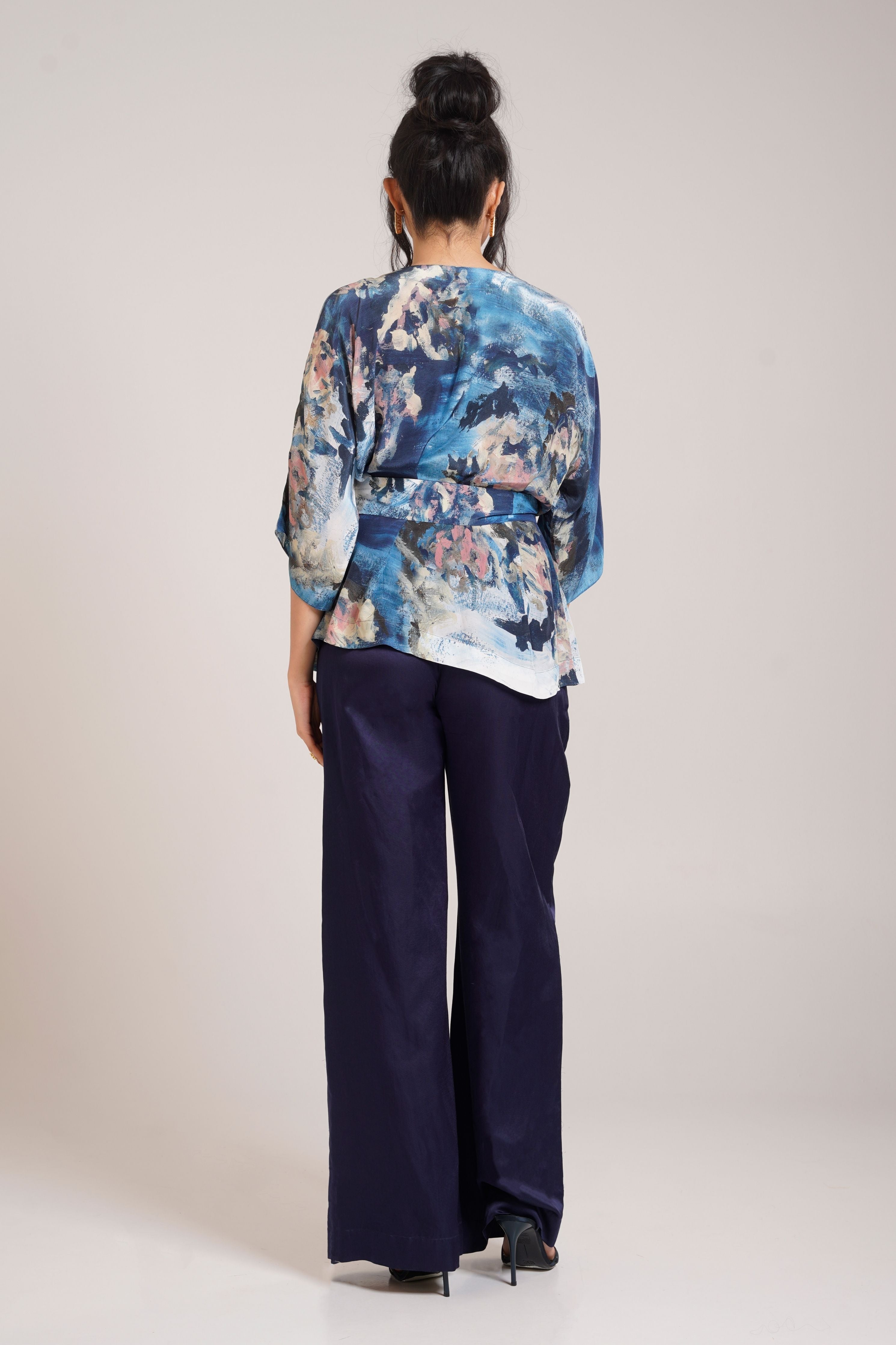 Nuri Wrap Top Set