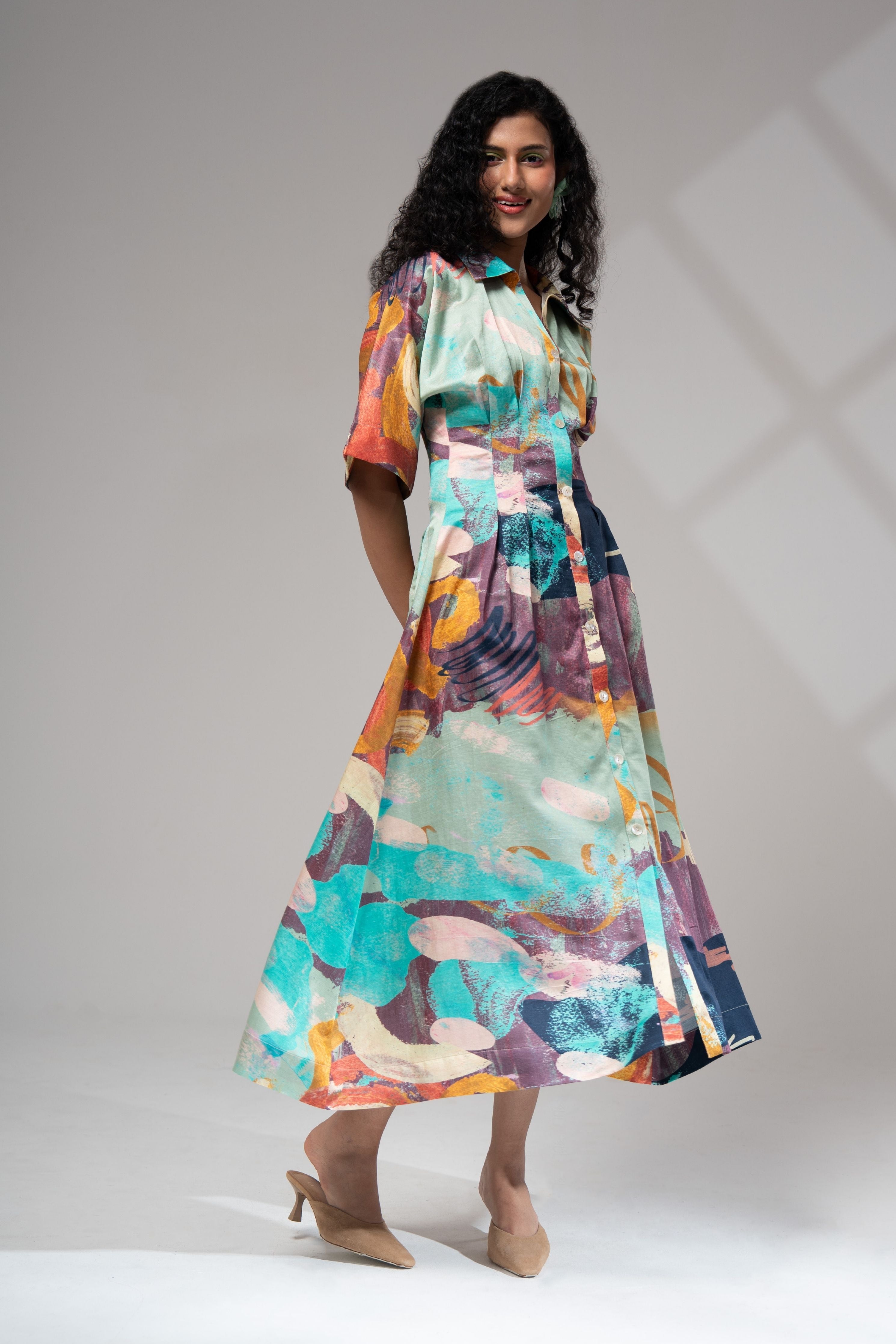 Riva Kimono Dress