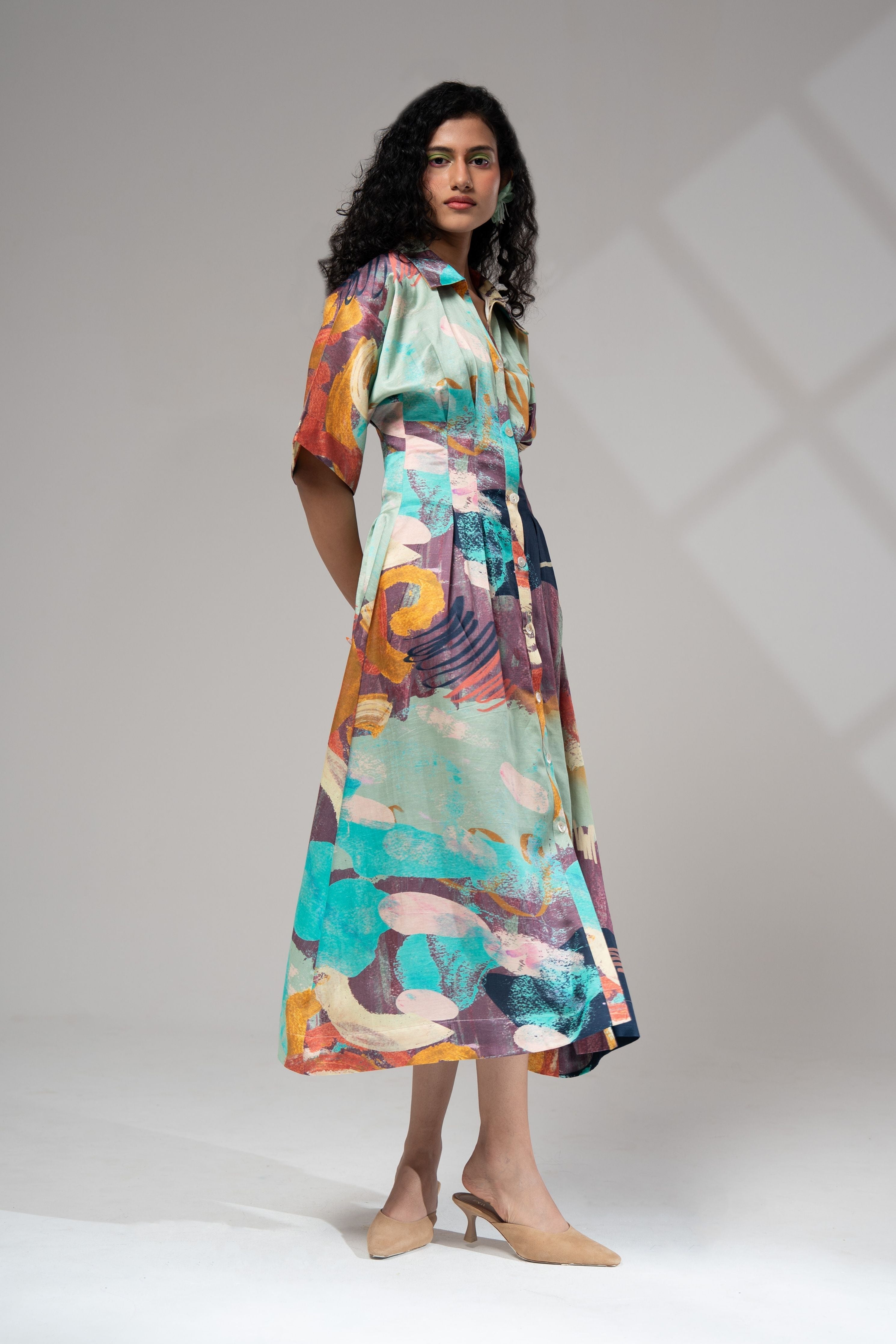 Riva Kimono Dress